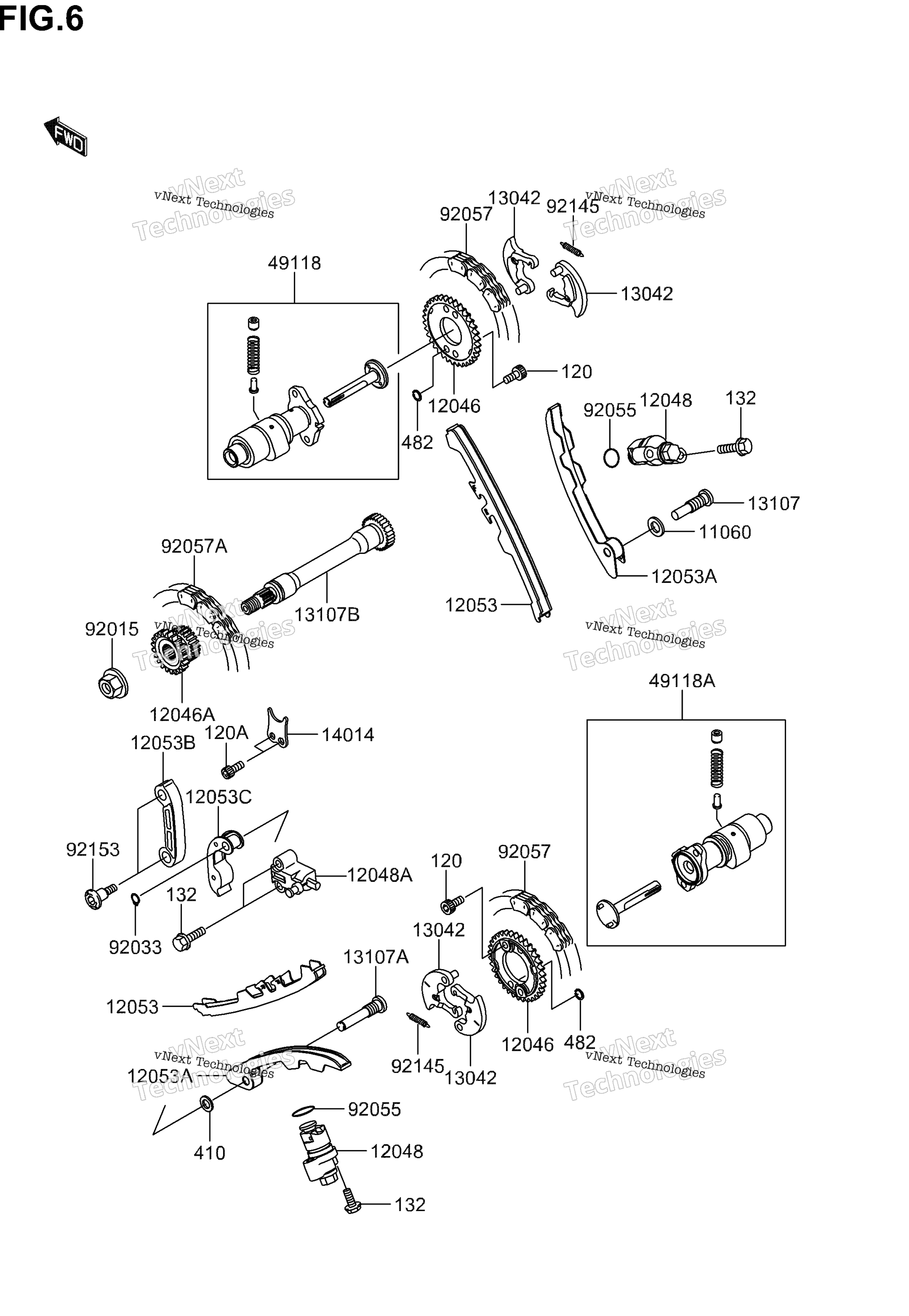 Camshaft / Tensioner(K4)
