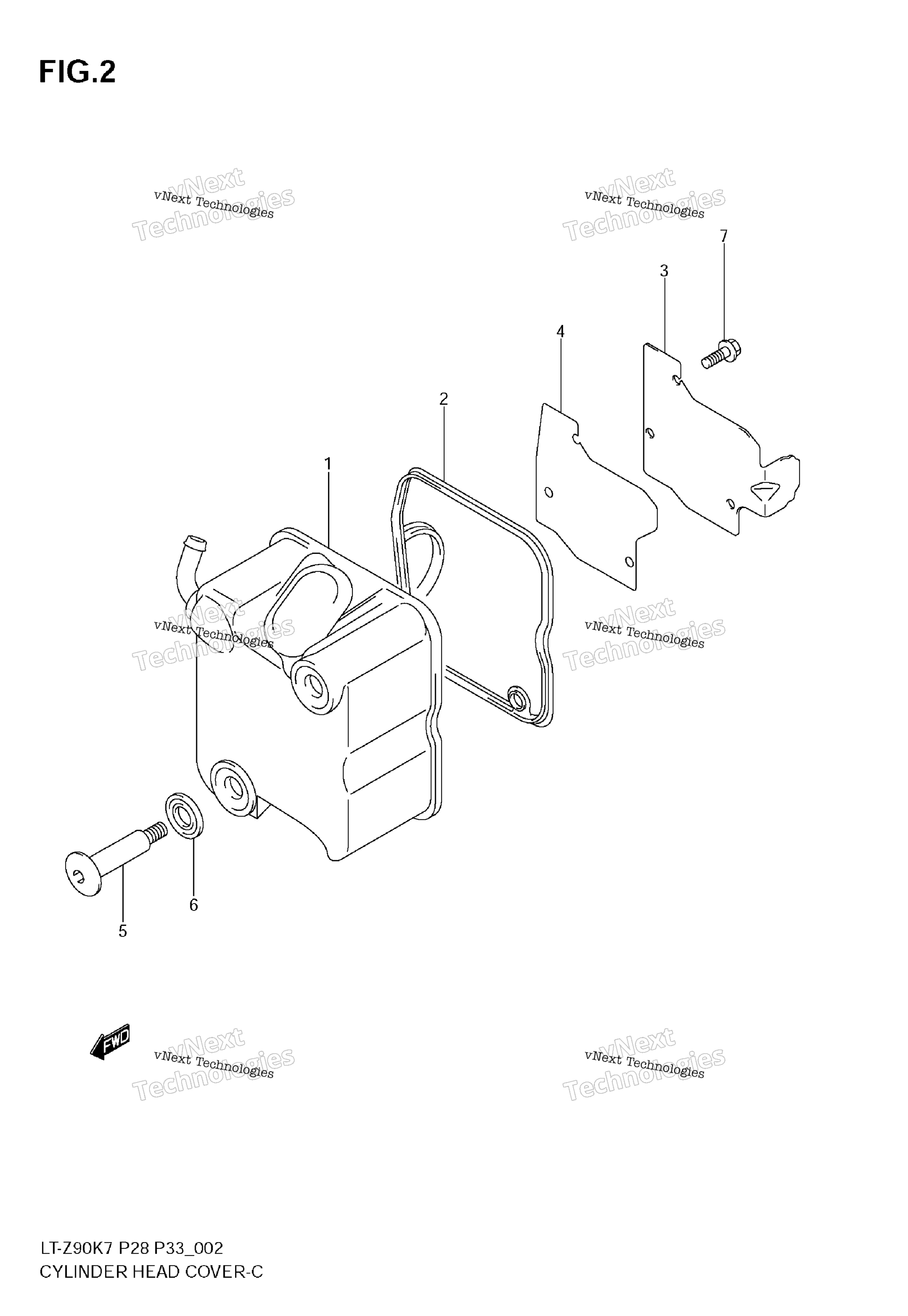 Цилиндр Head Cover