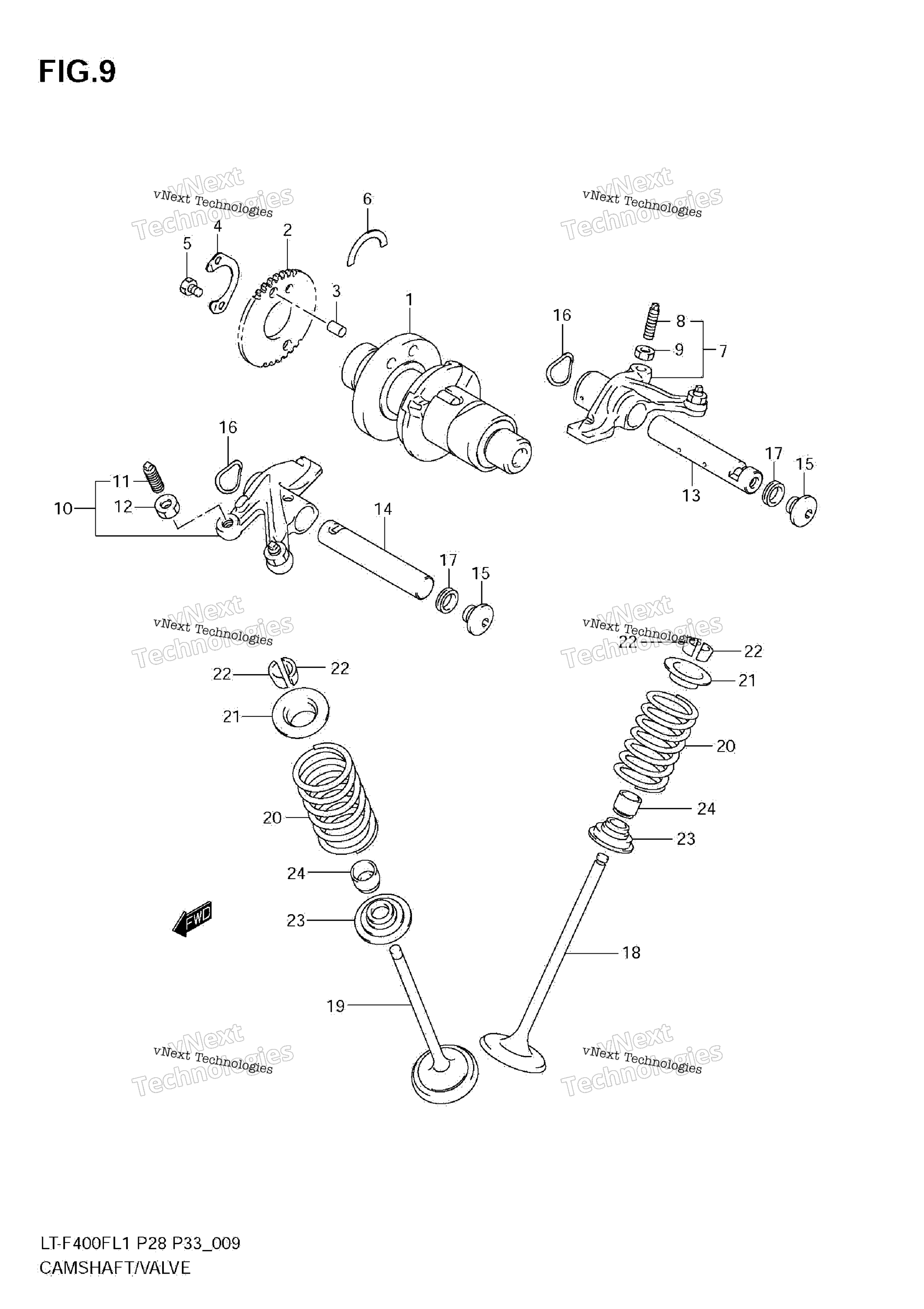 Camshaft клапан