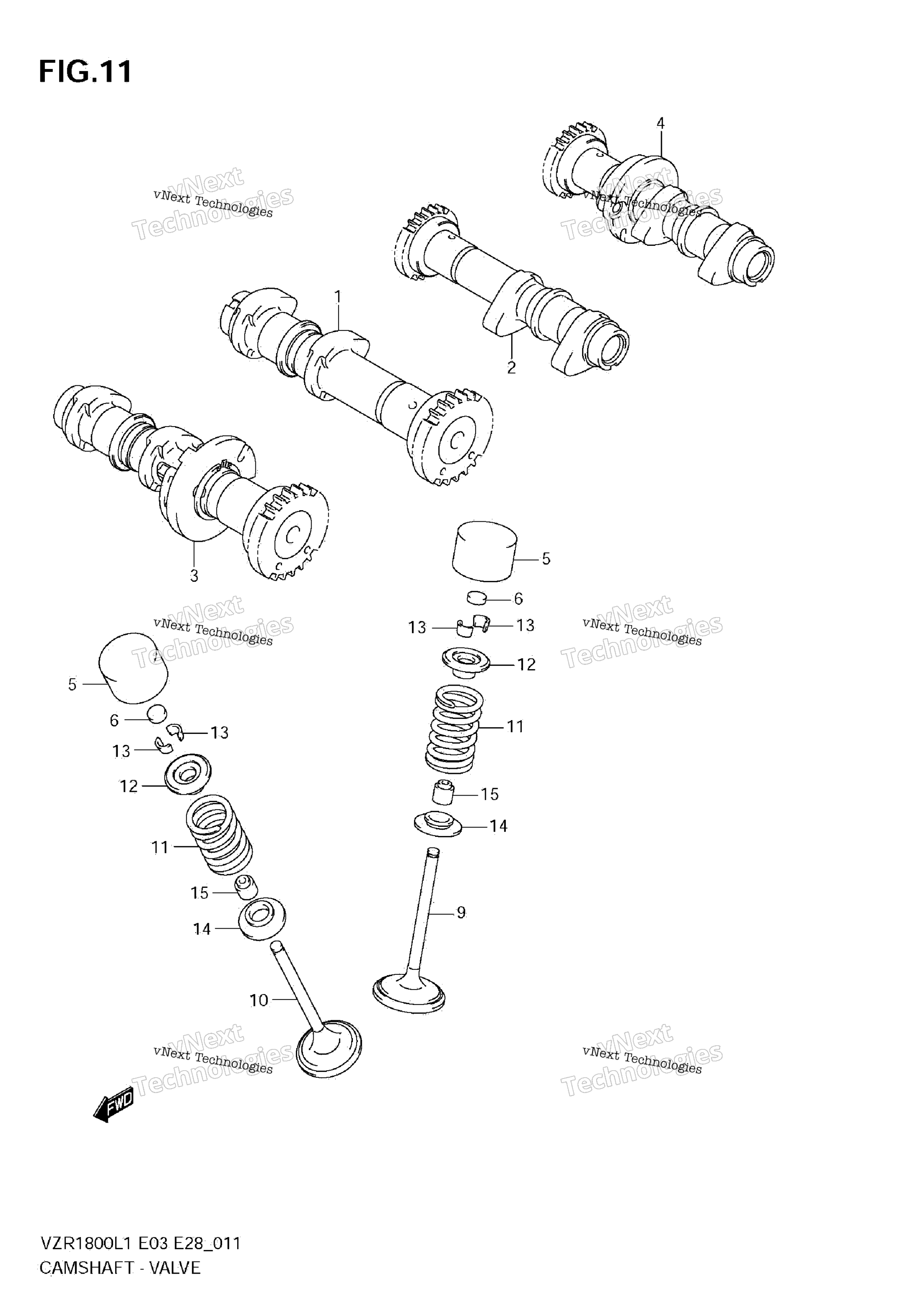 Camshaft клапан