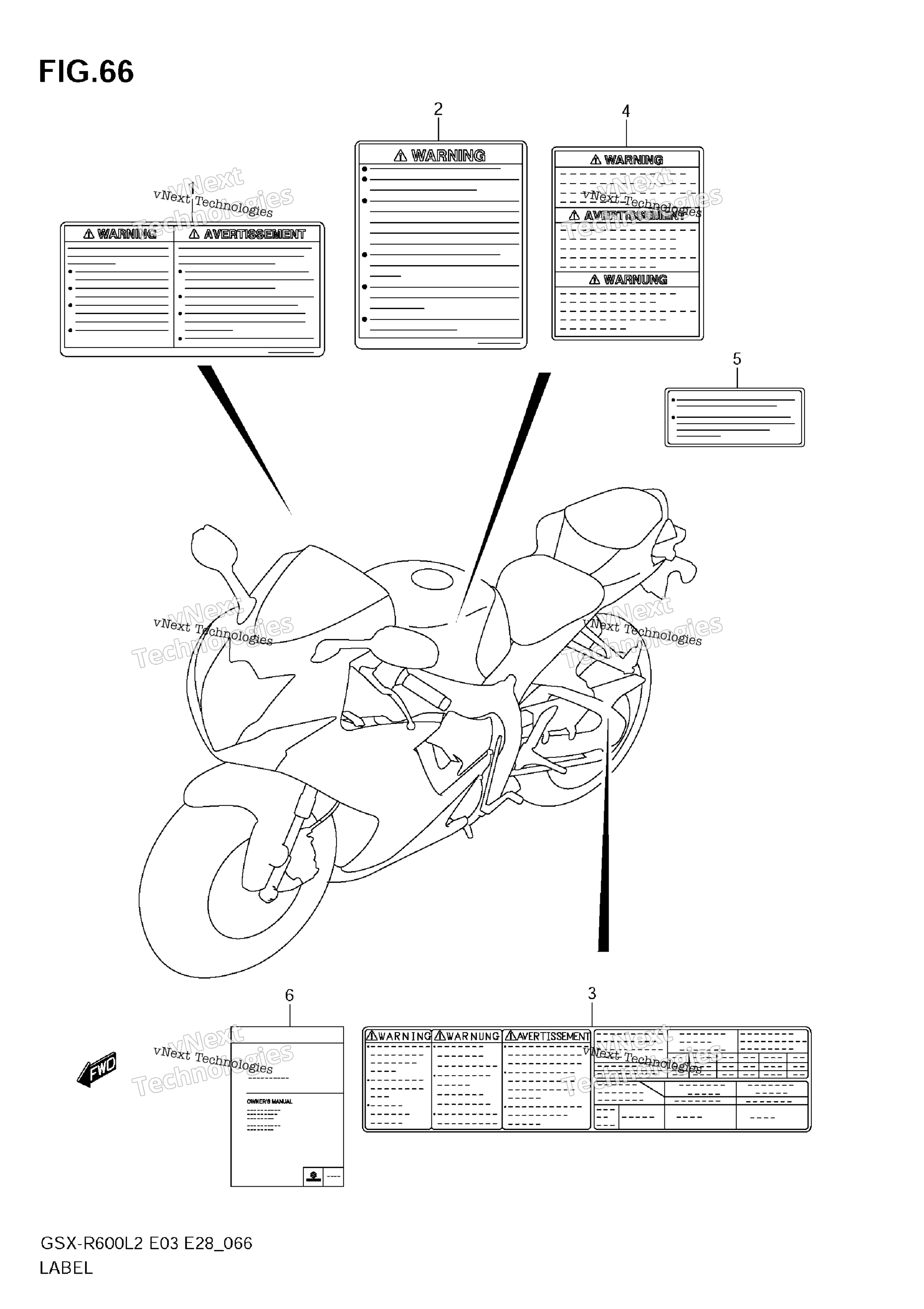 Шильдик (Gsx-R600l2 E28)