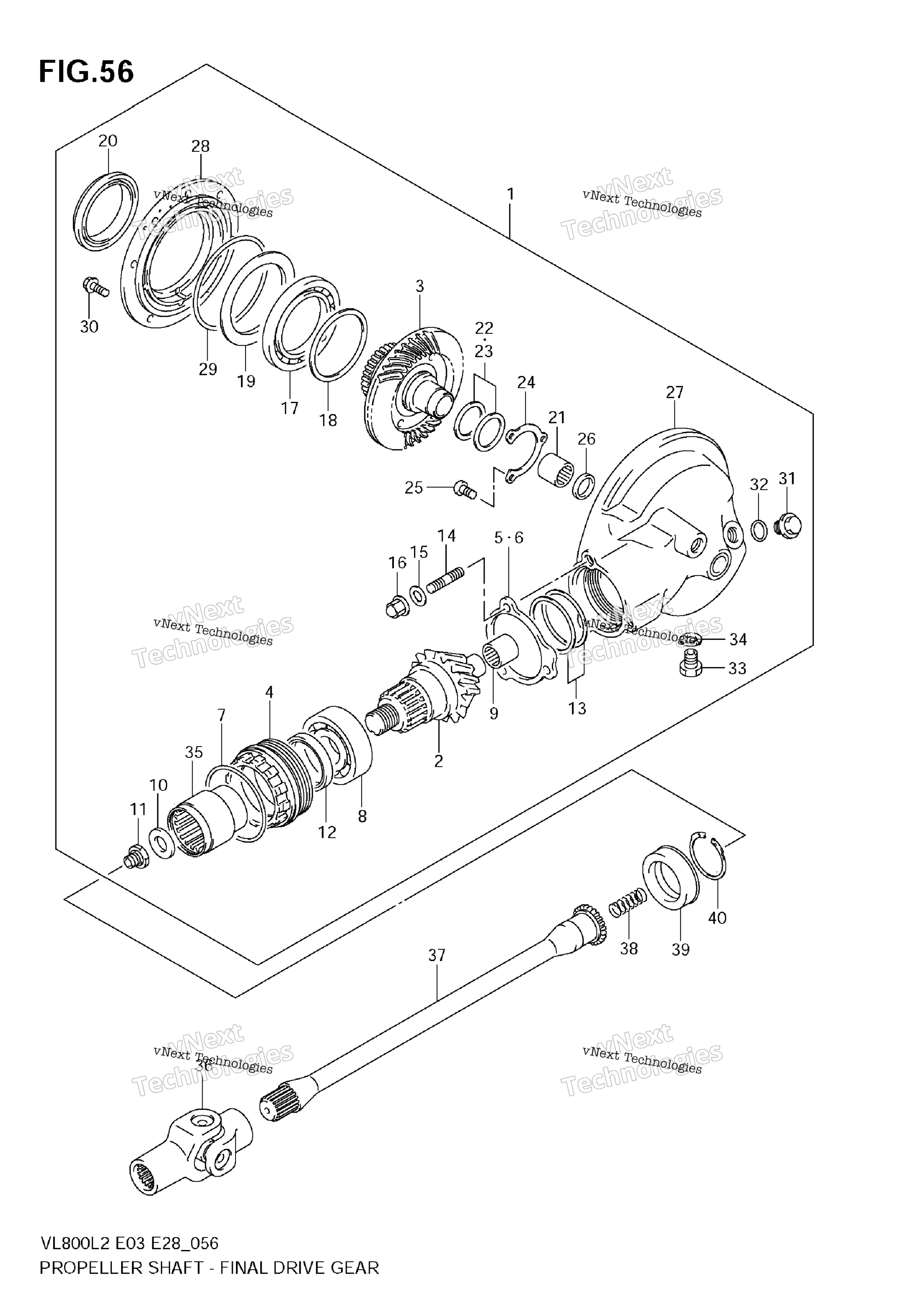 Propeller Shaft Final привод передача