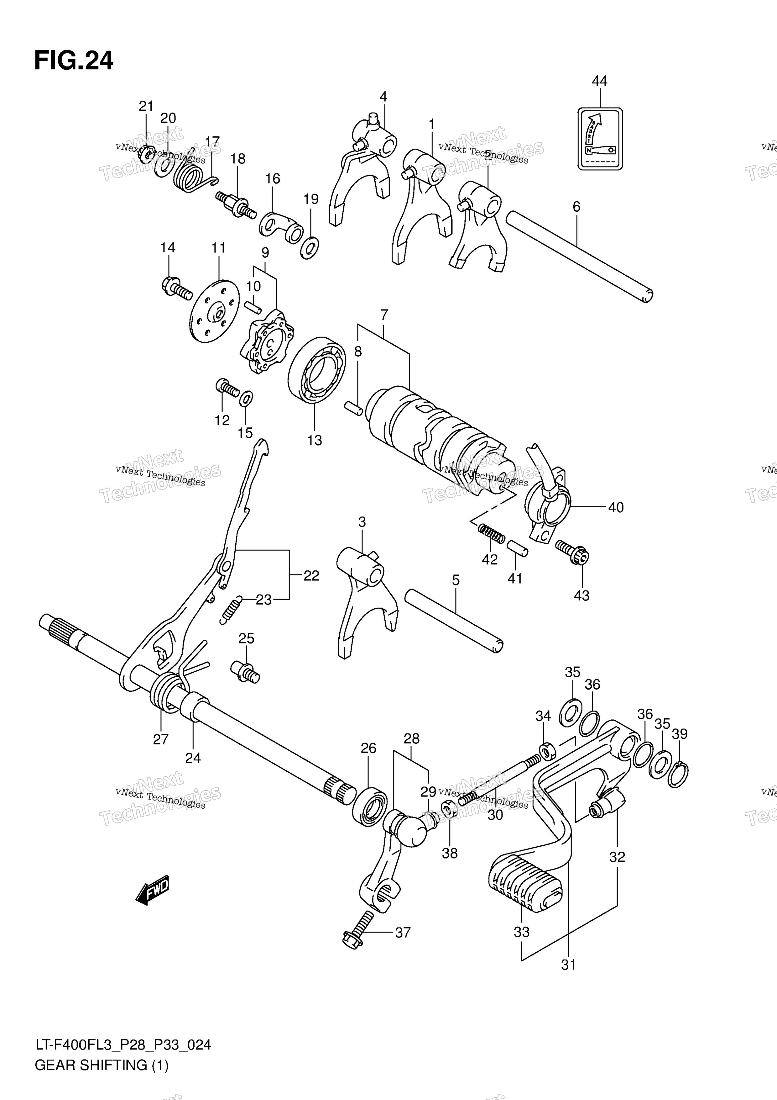 передача Shifting (1) (Lt F400fl3 P33)
