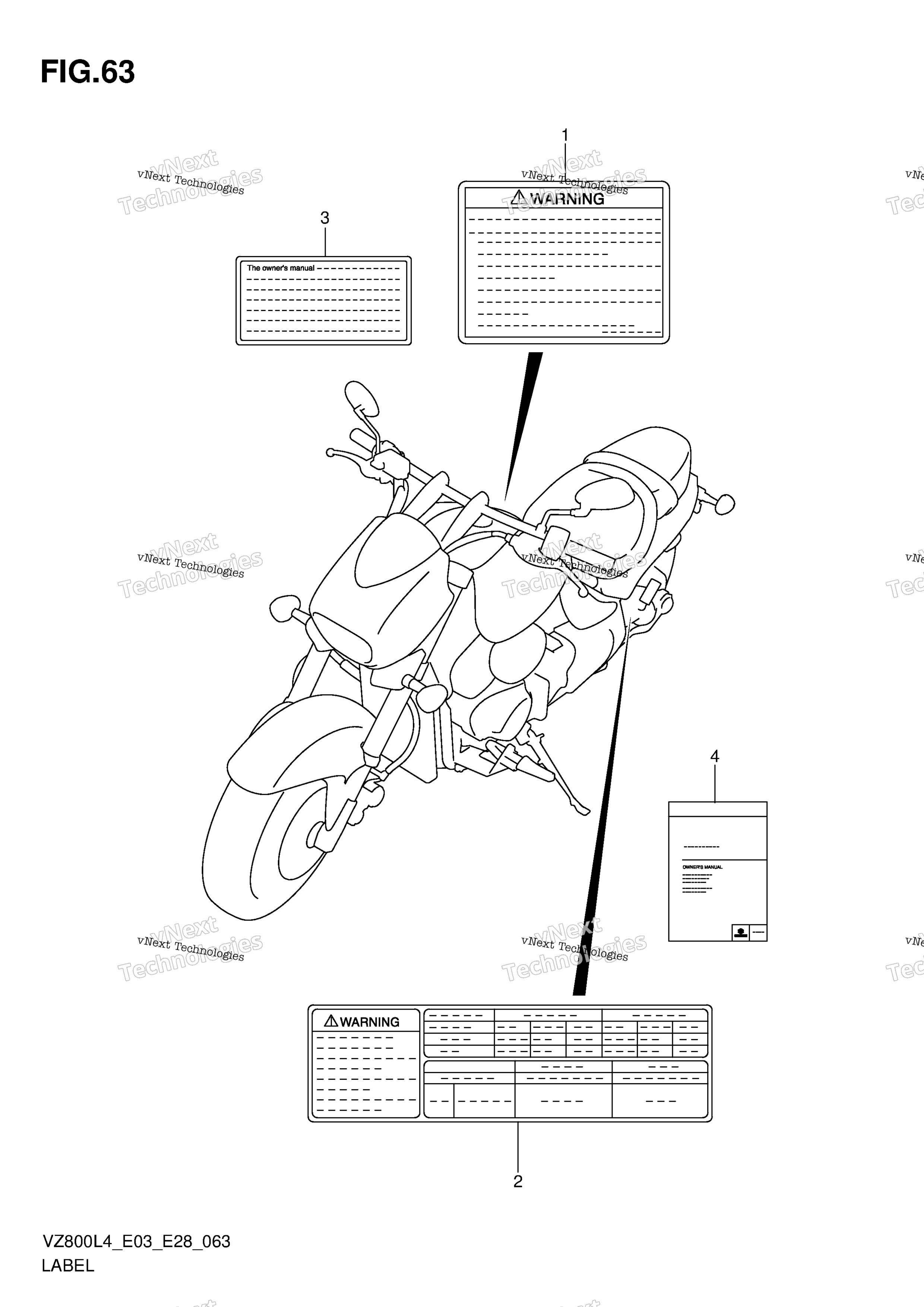 Шильдик (Vz800l4 E33)