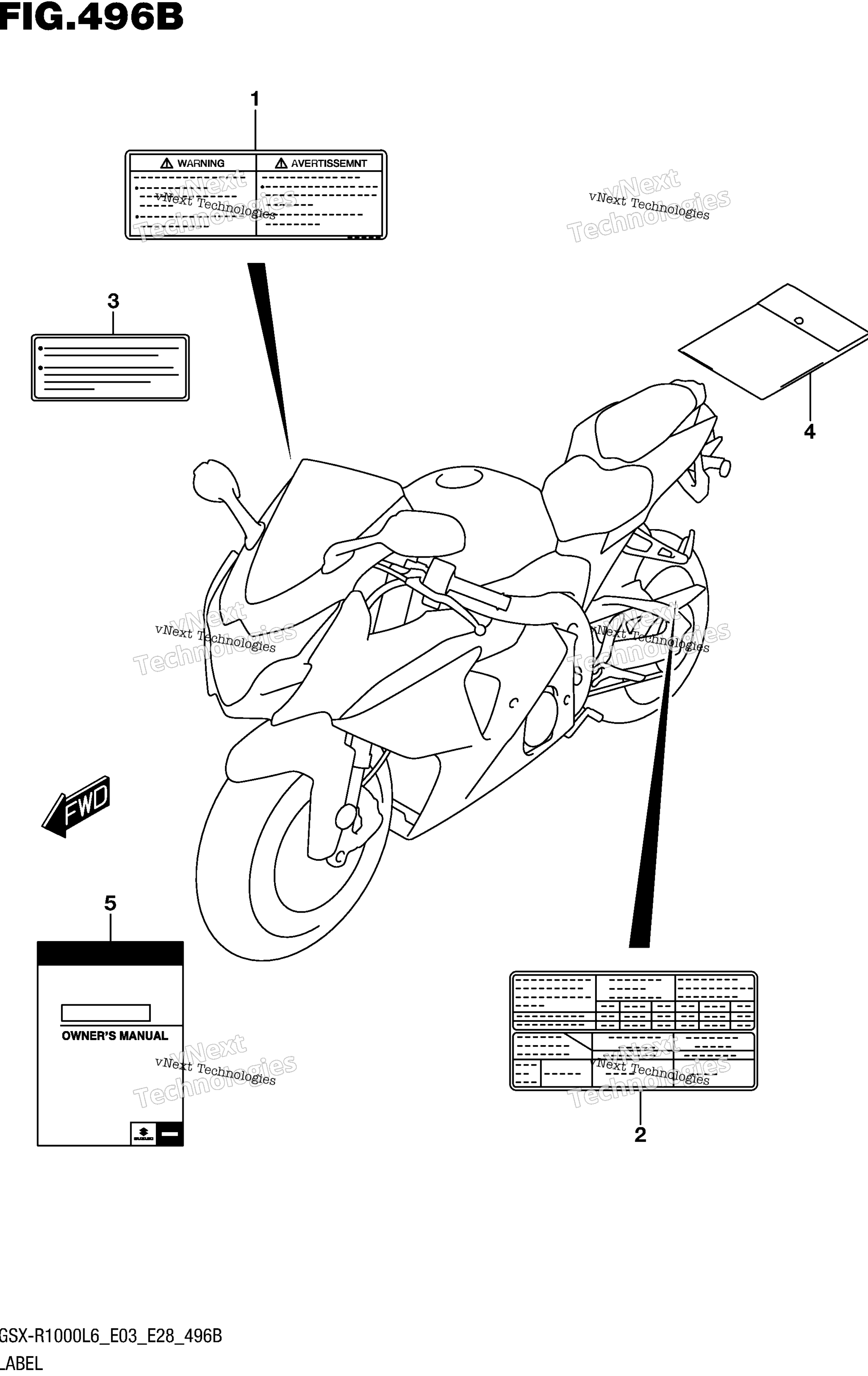 Шильдик (Gsx-R1000l6 E28)