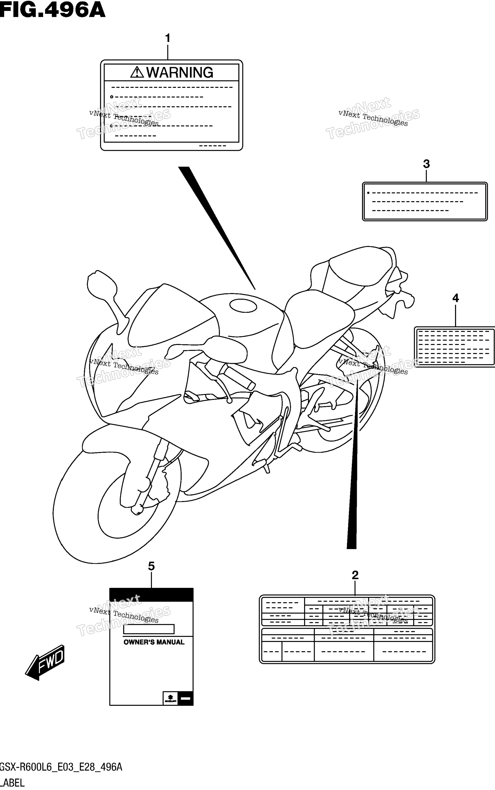 Шильдик (Gsx-R600l6 E03)