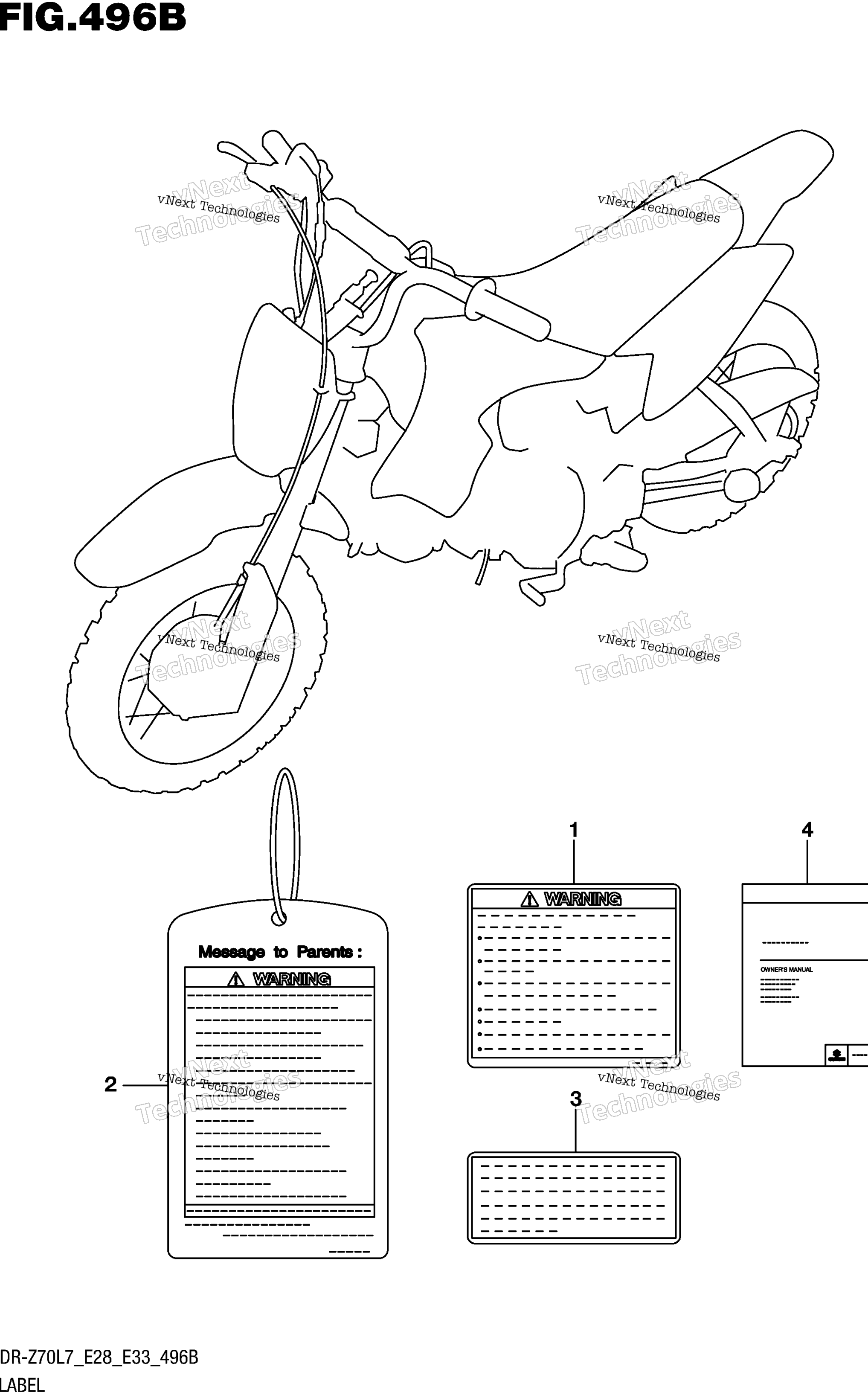 Шильдик (Dr-Z70l7 E33)