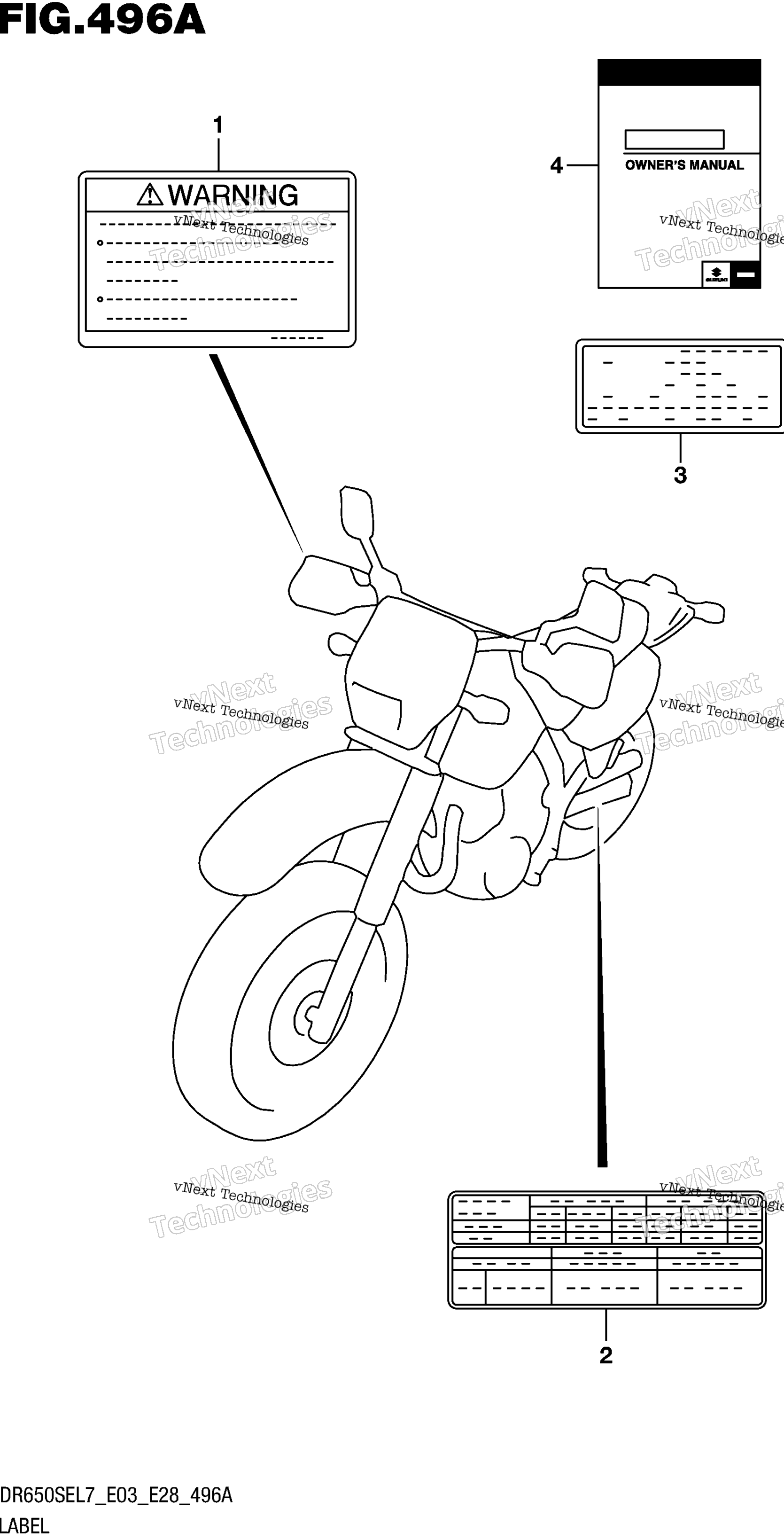 Шильдик (Dr650sel7 E03)