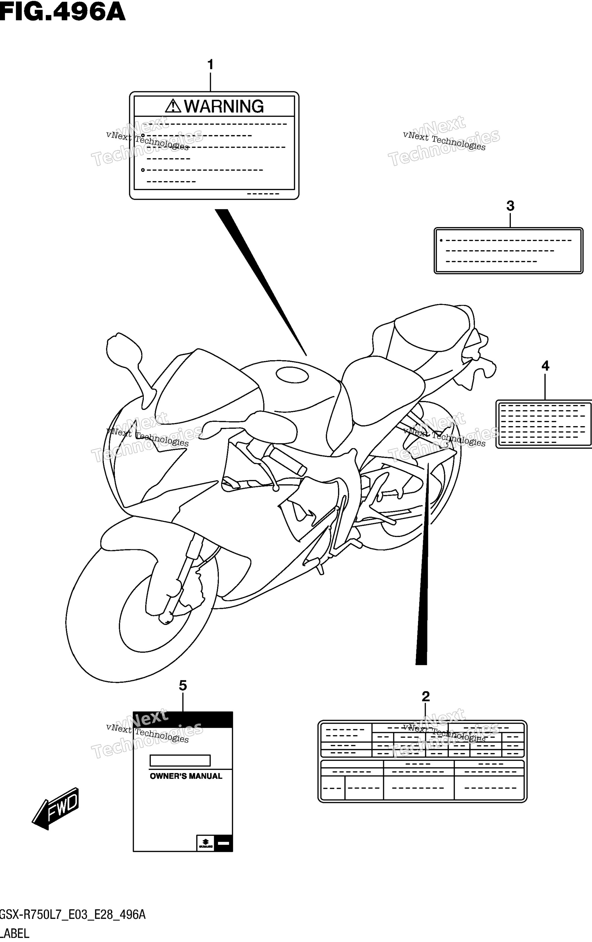 Шильдик (Gsx-R750l7 E03)