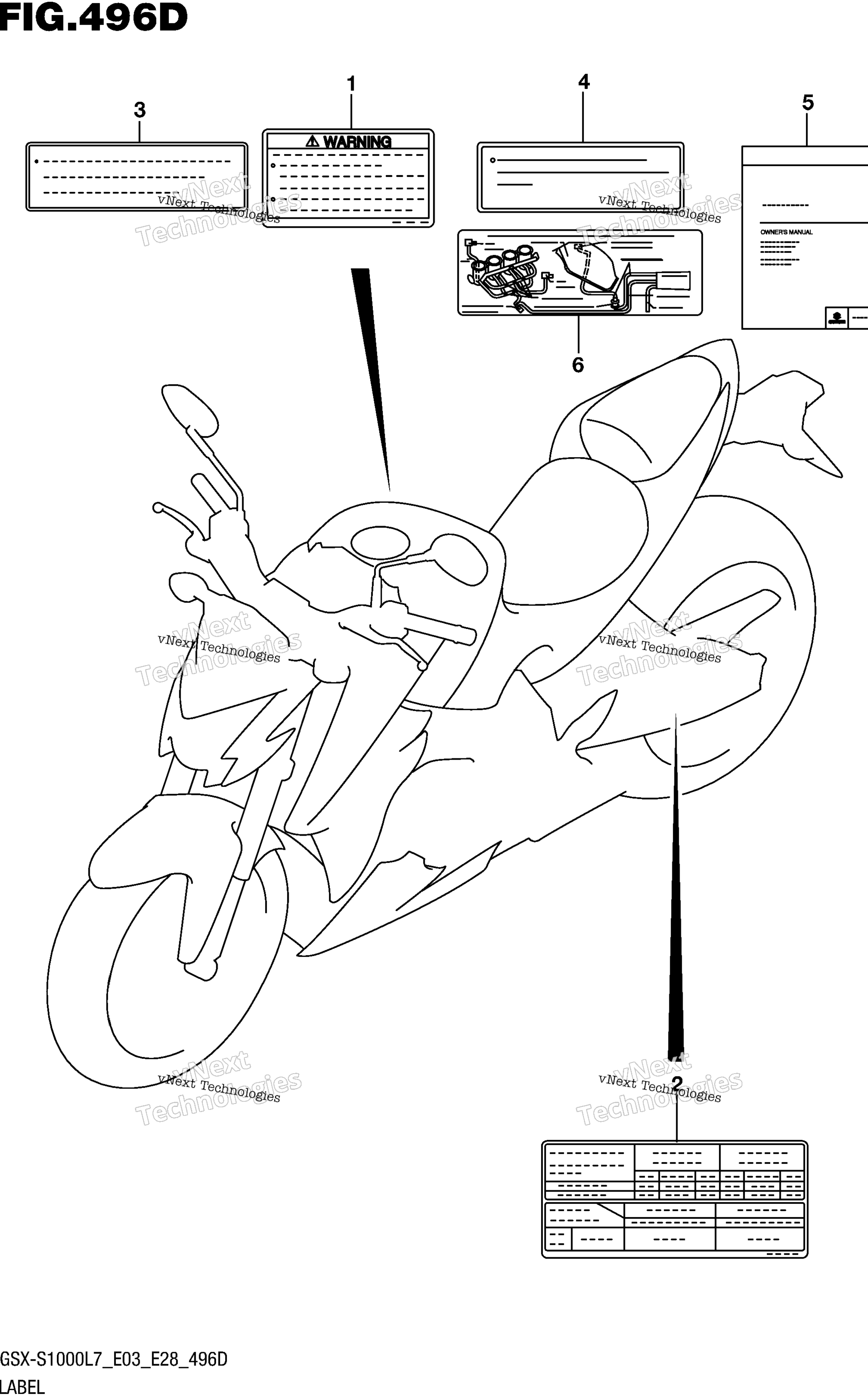 Шильдик (Gsx-S1000al7 E33)