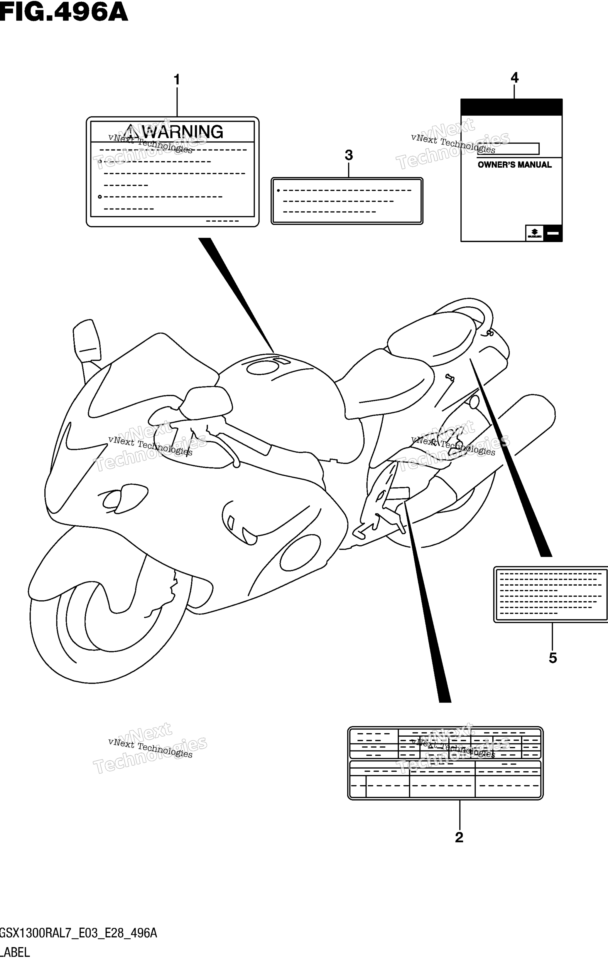 Шильдик (Gsx1300ral7 E03)