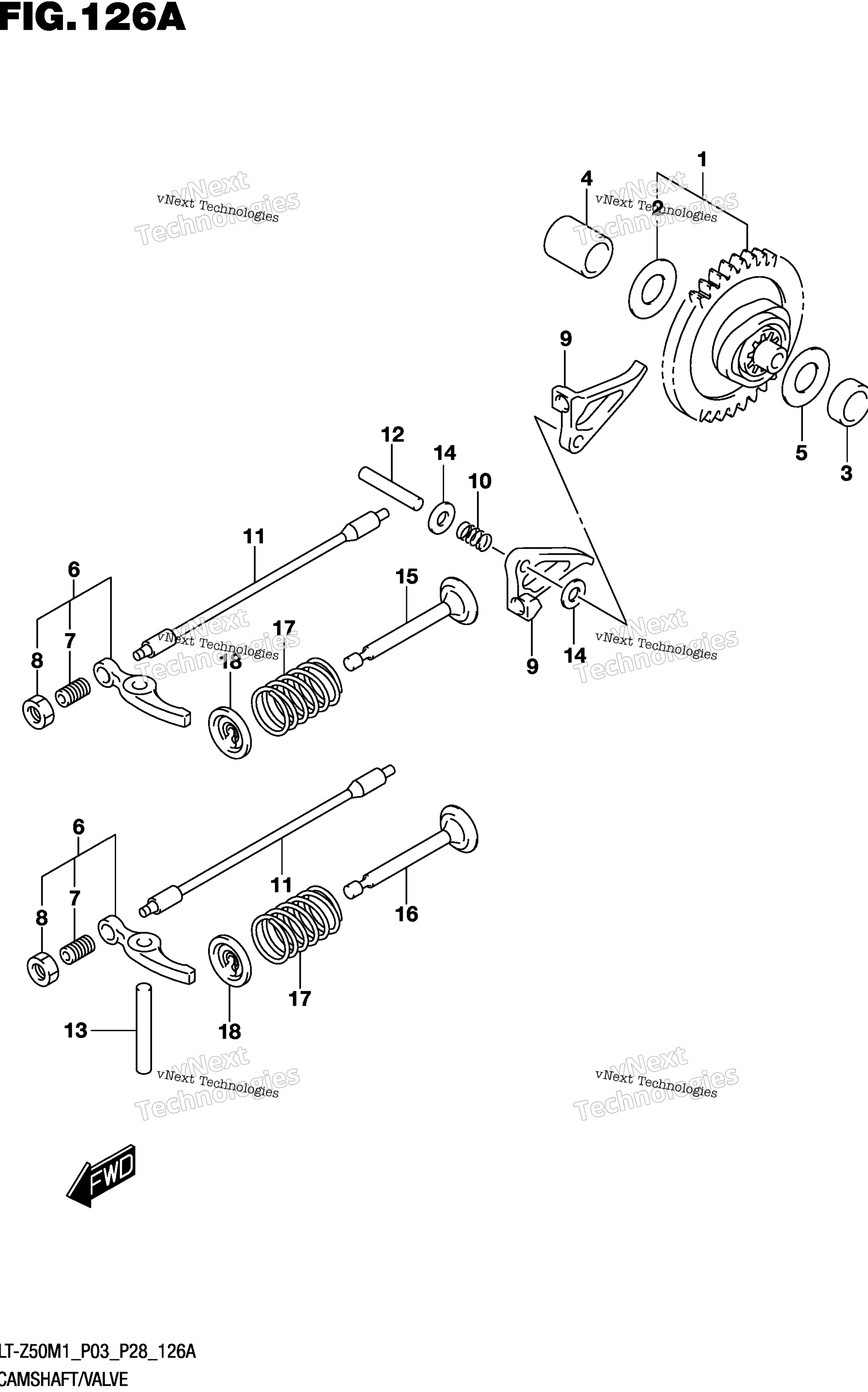 Camshaft / клапан
