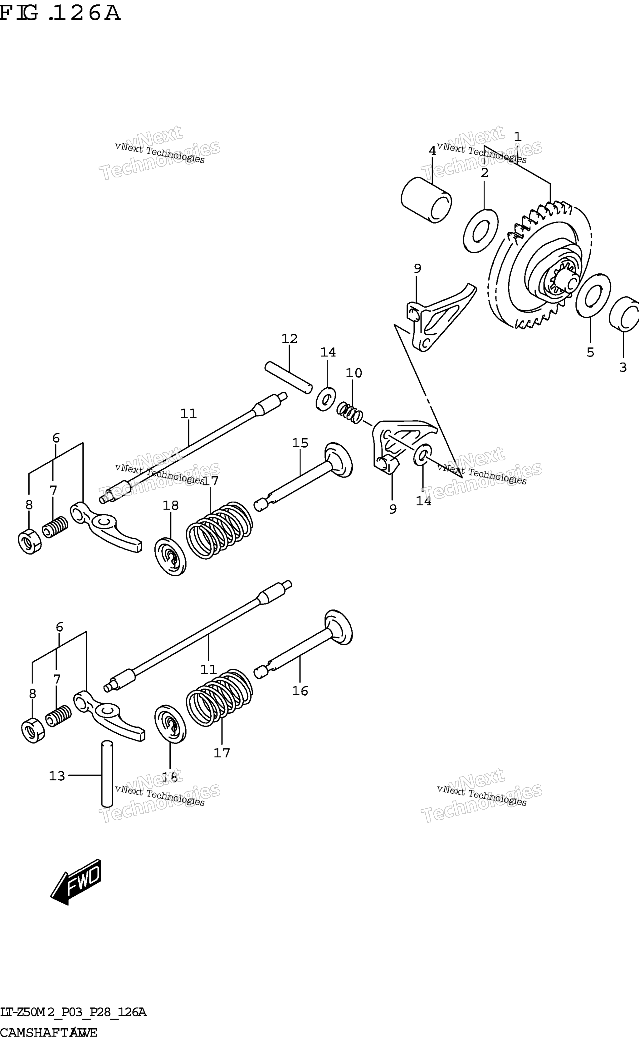 Camshaft / клапан