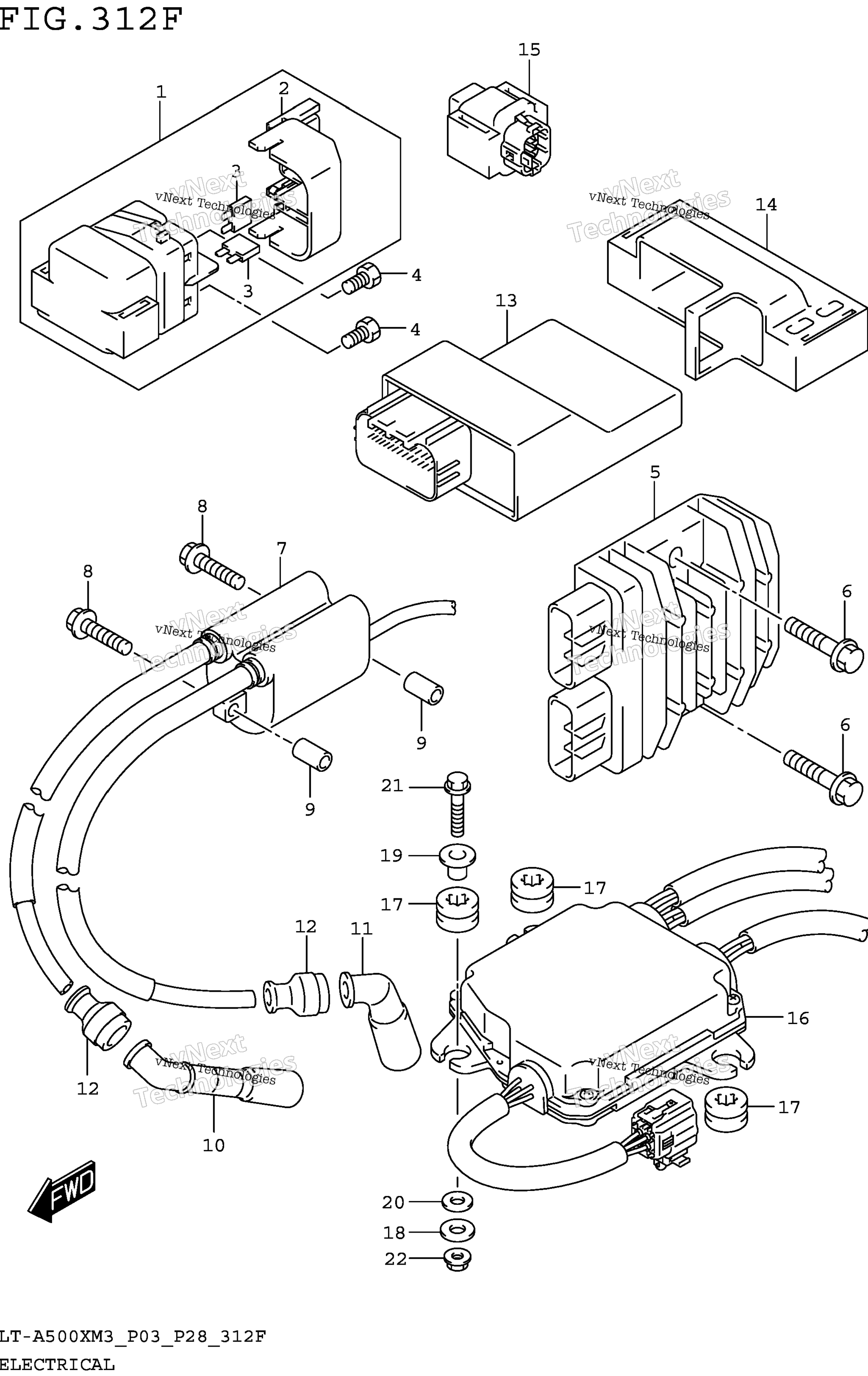 Электрооборудование (Lt-A500xpzm3 P33)
