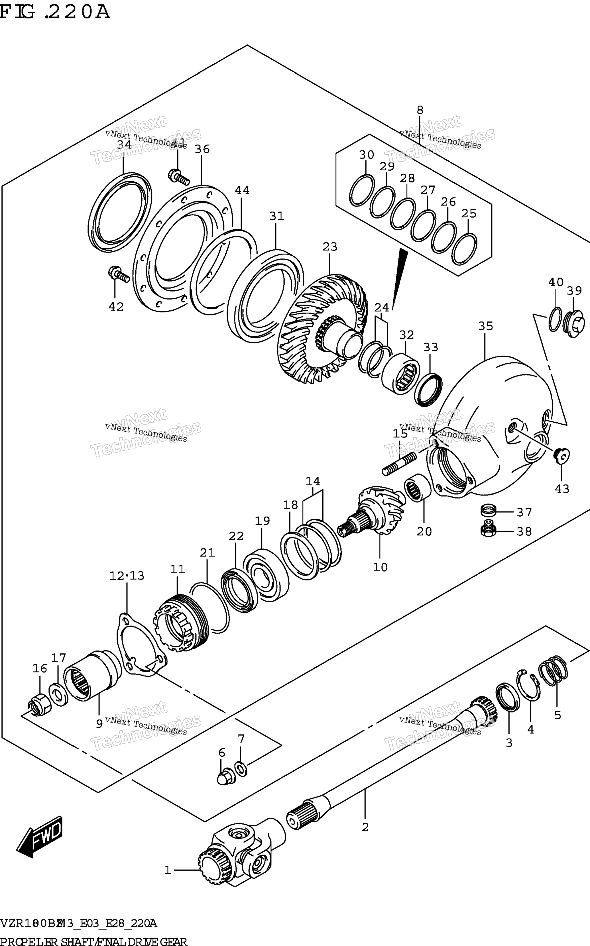 Карданный вал / Главная передача