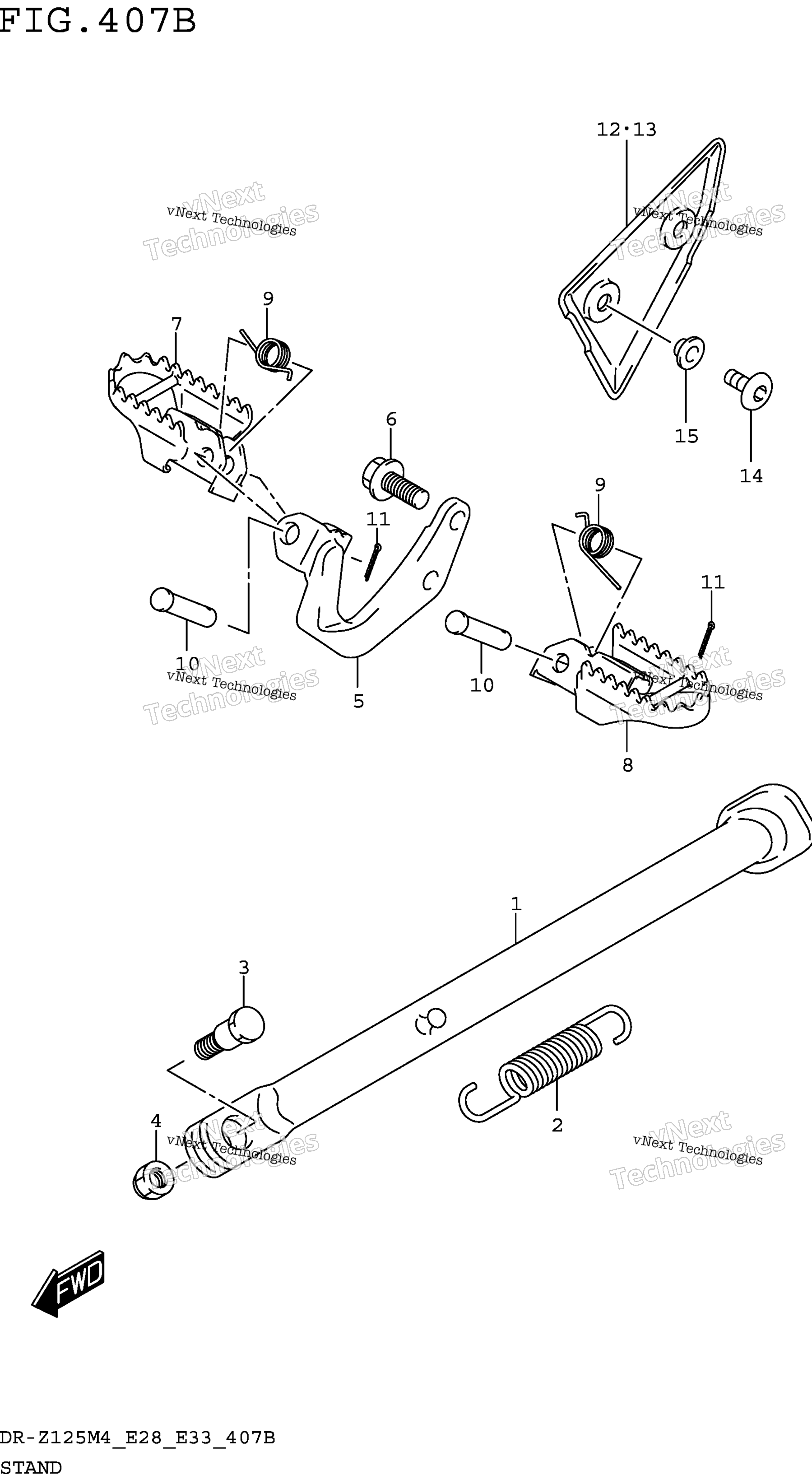 Подставка (Dr-Z125l)