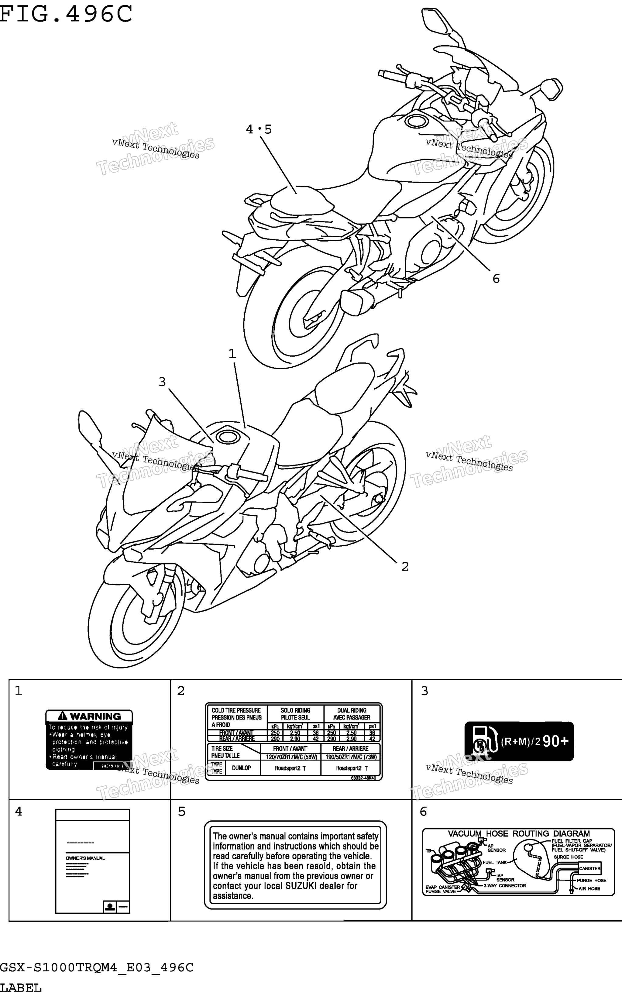 Шильдик (Gsx-S1000trqm4 E33)