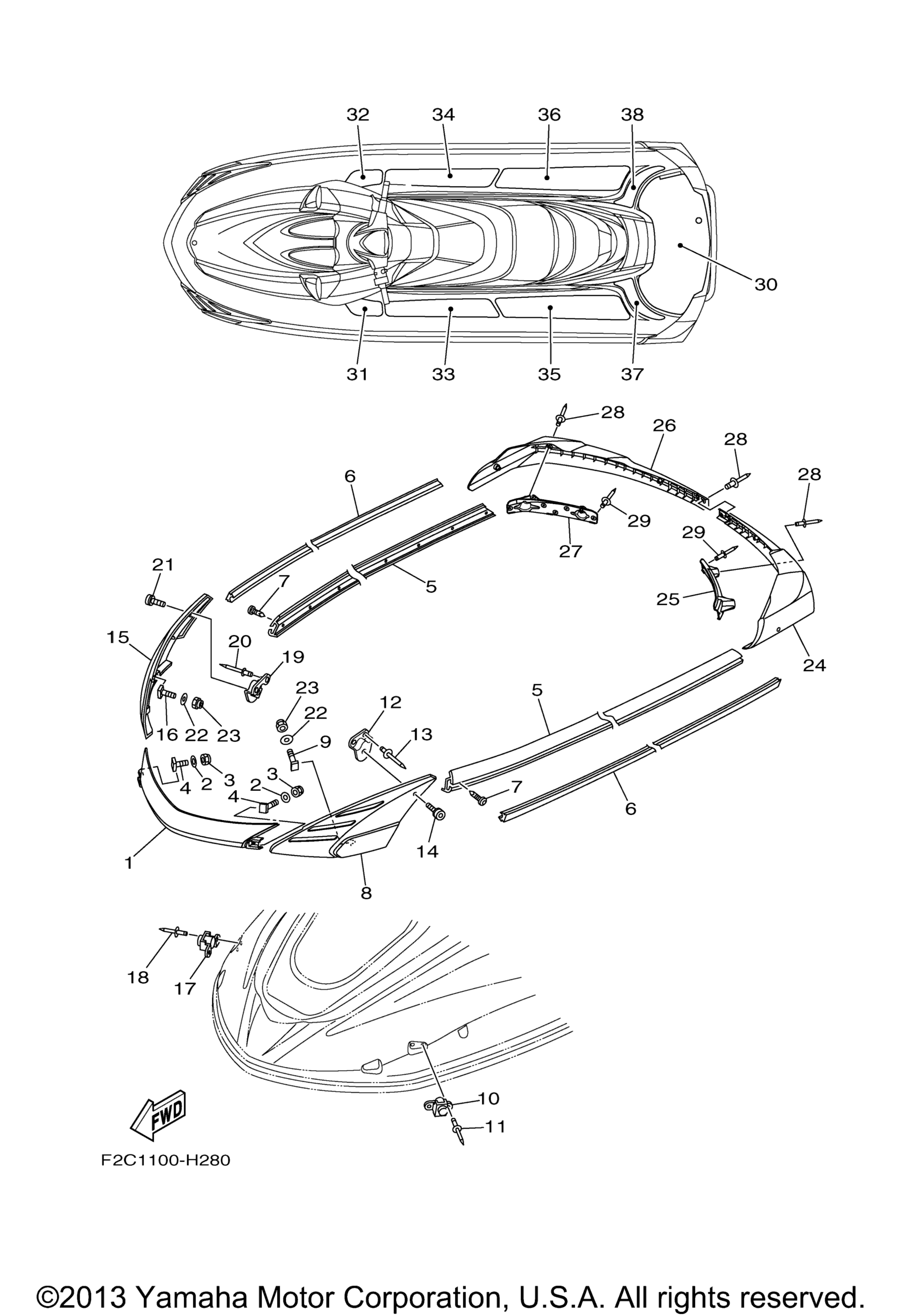 Gunwale Mat