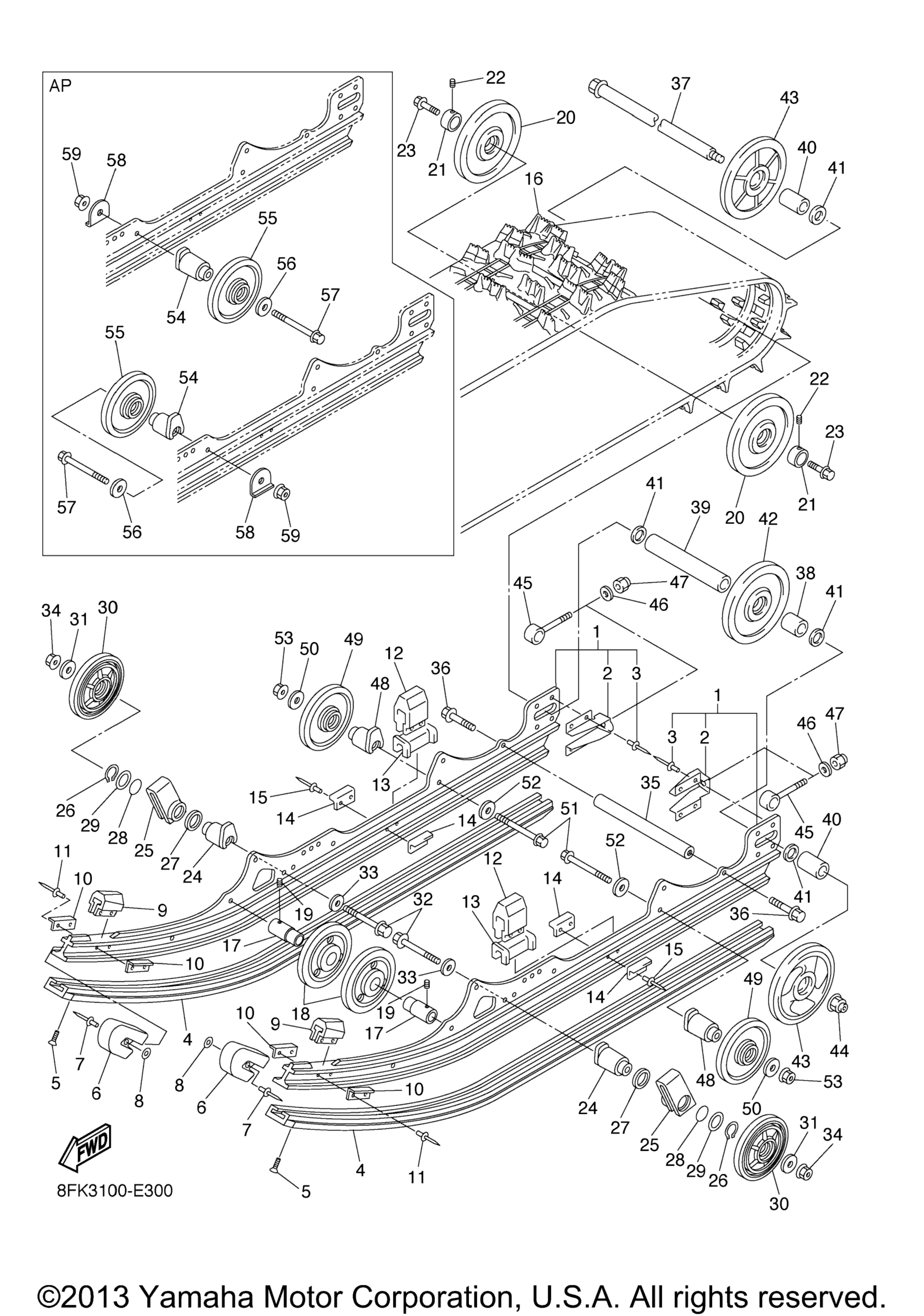 Track подвеска 2 Msl