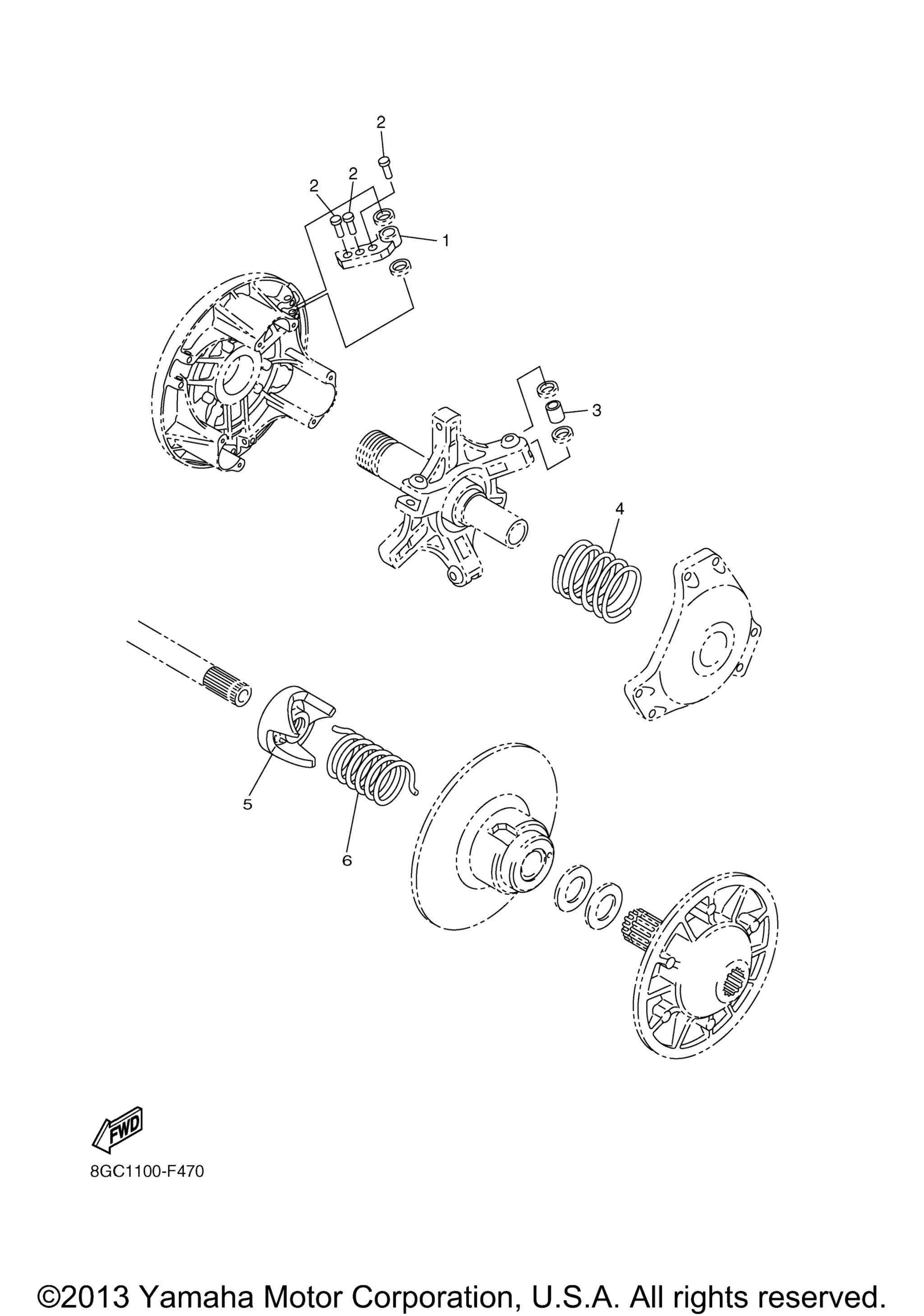 Альтернативные детали Drive Setting 1