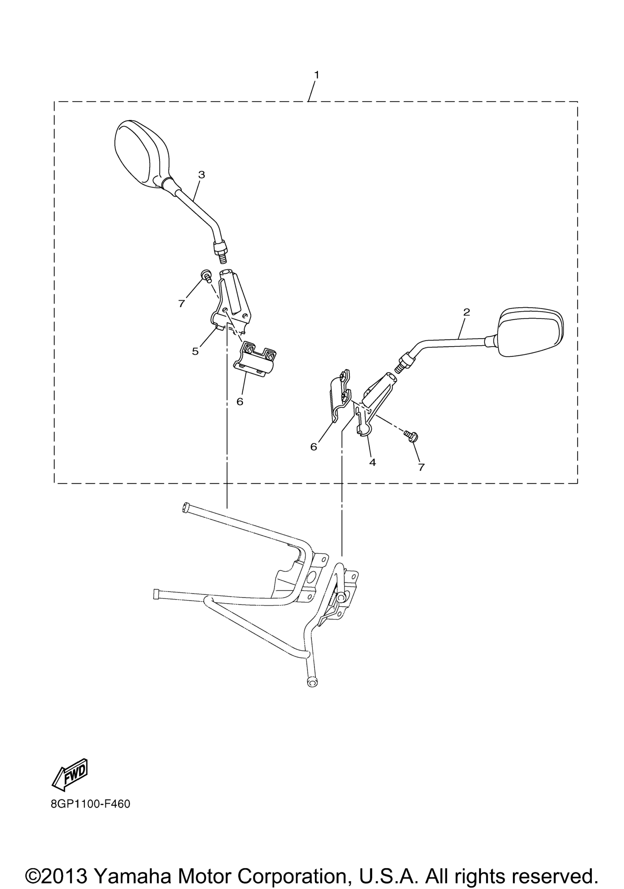 Альтернативные детали Rear View Mirror