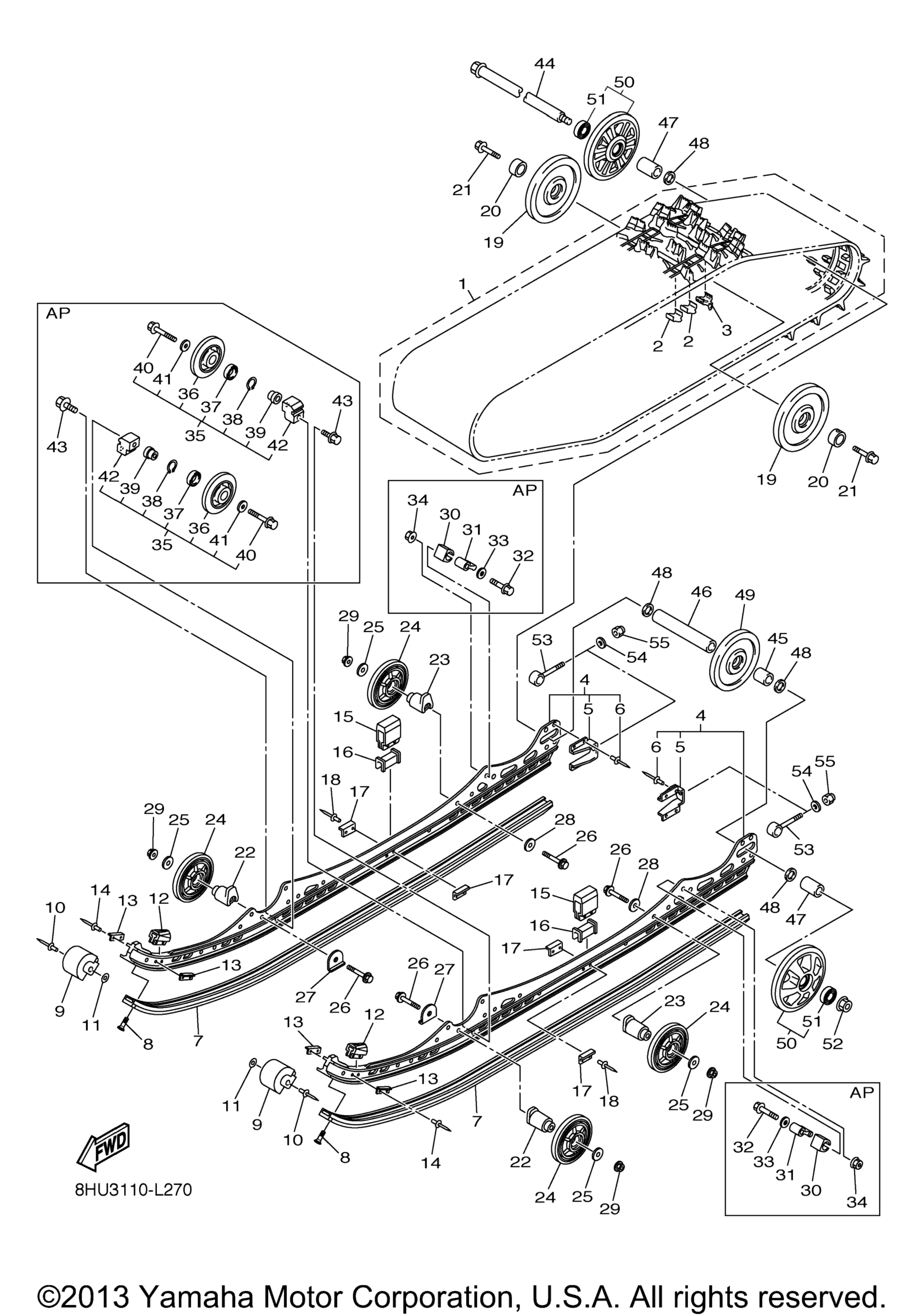 Track подвеска 1