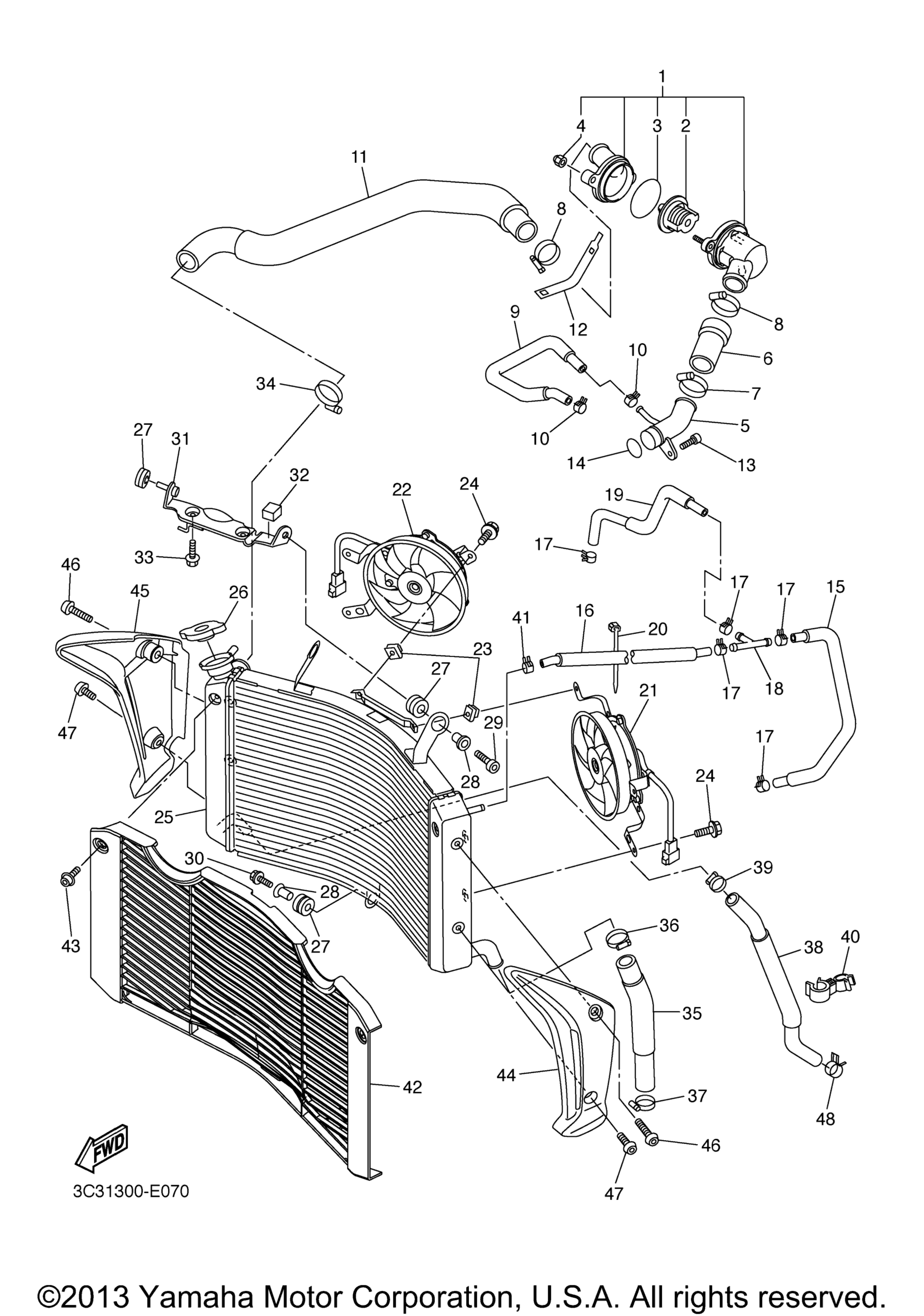 Шланг радиатора