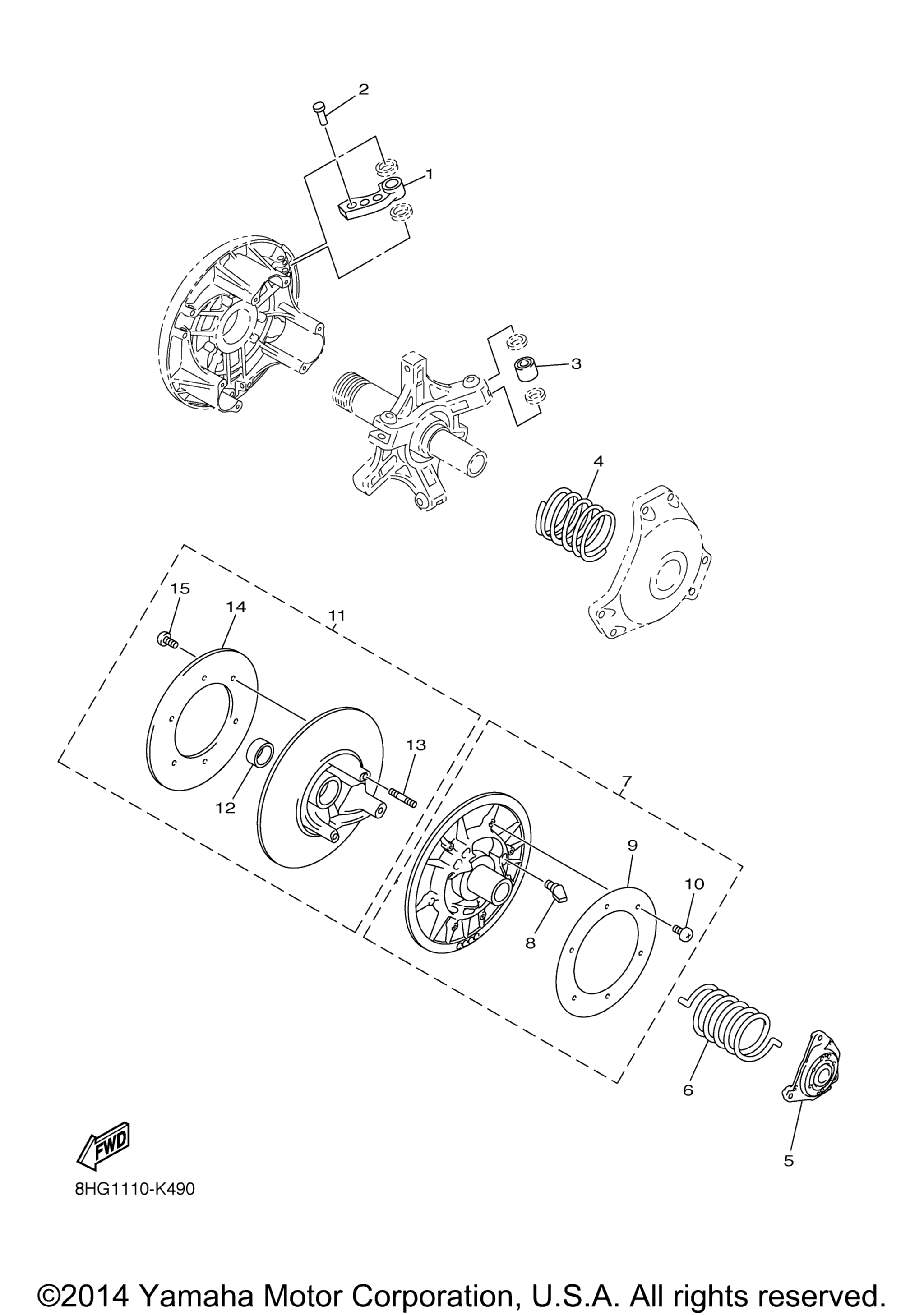 Альтернативные детали Drive Setting 1
