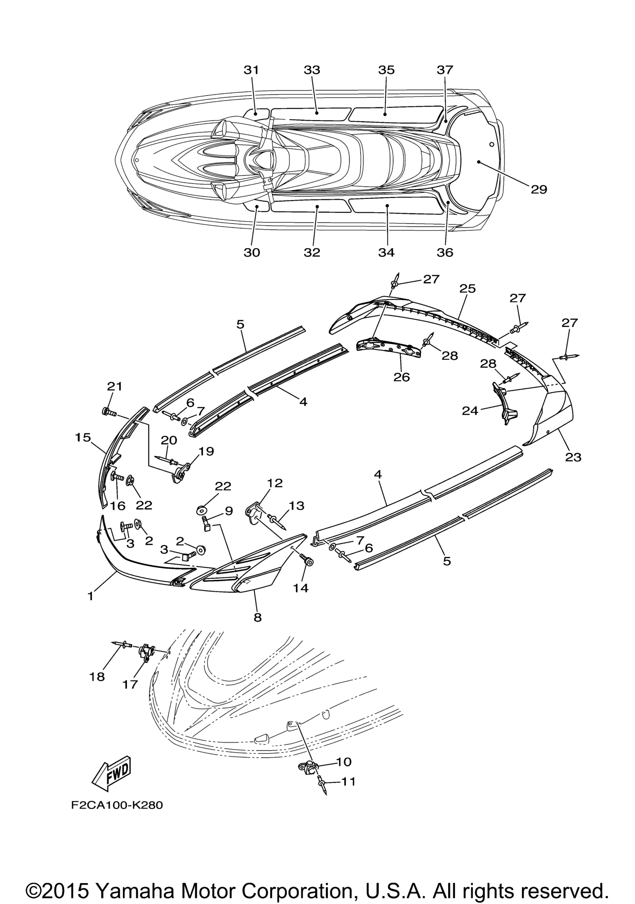 Gunwale Mat