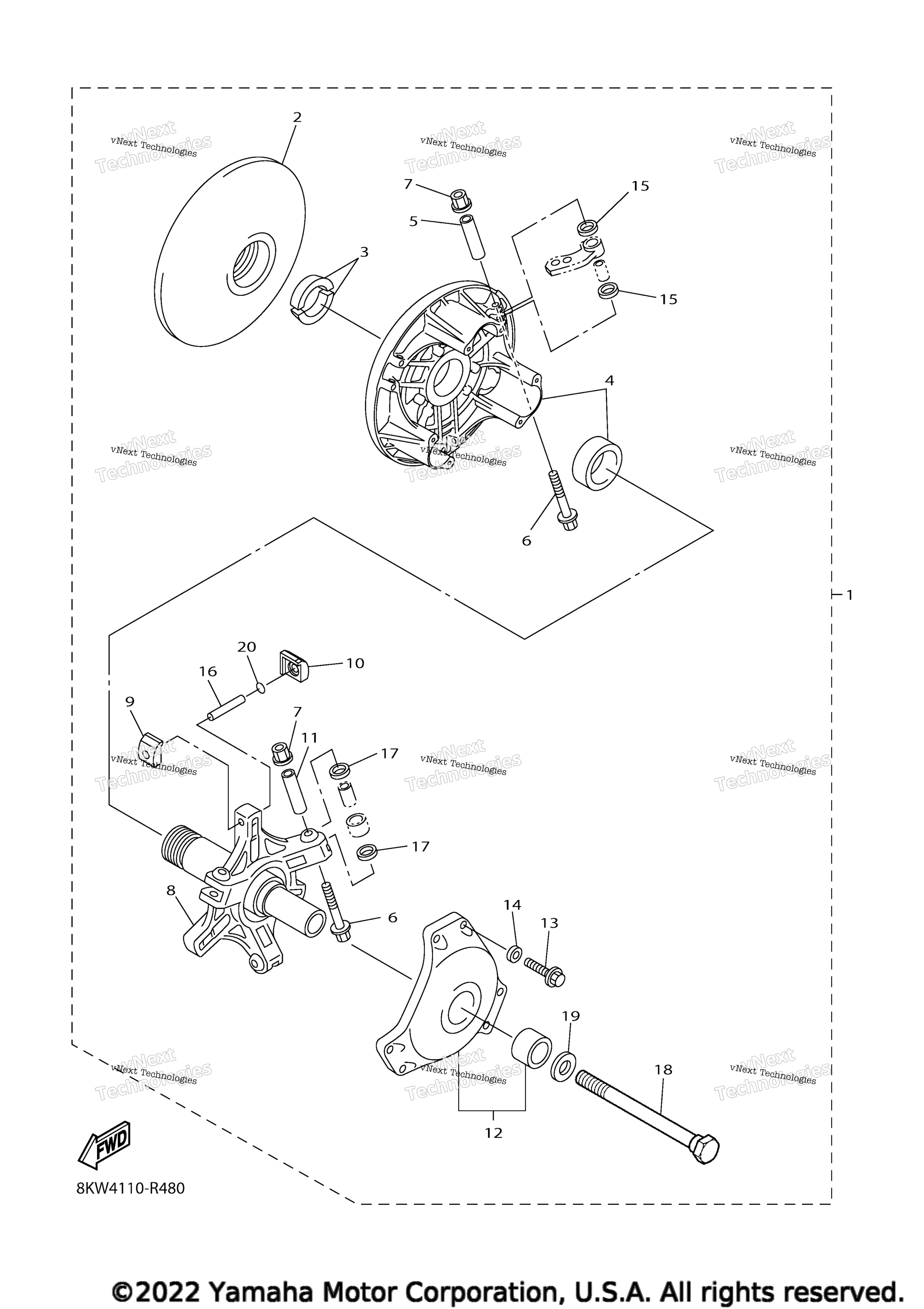 Альтернативные детали Rebuild Kit