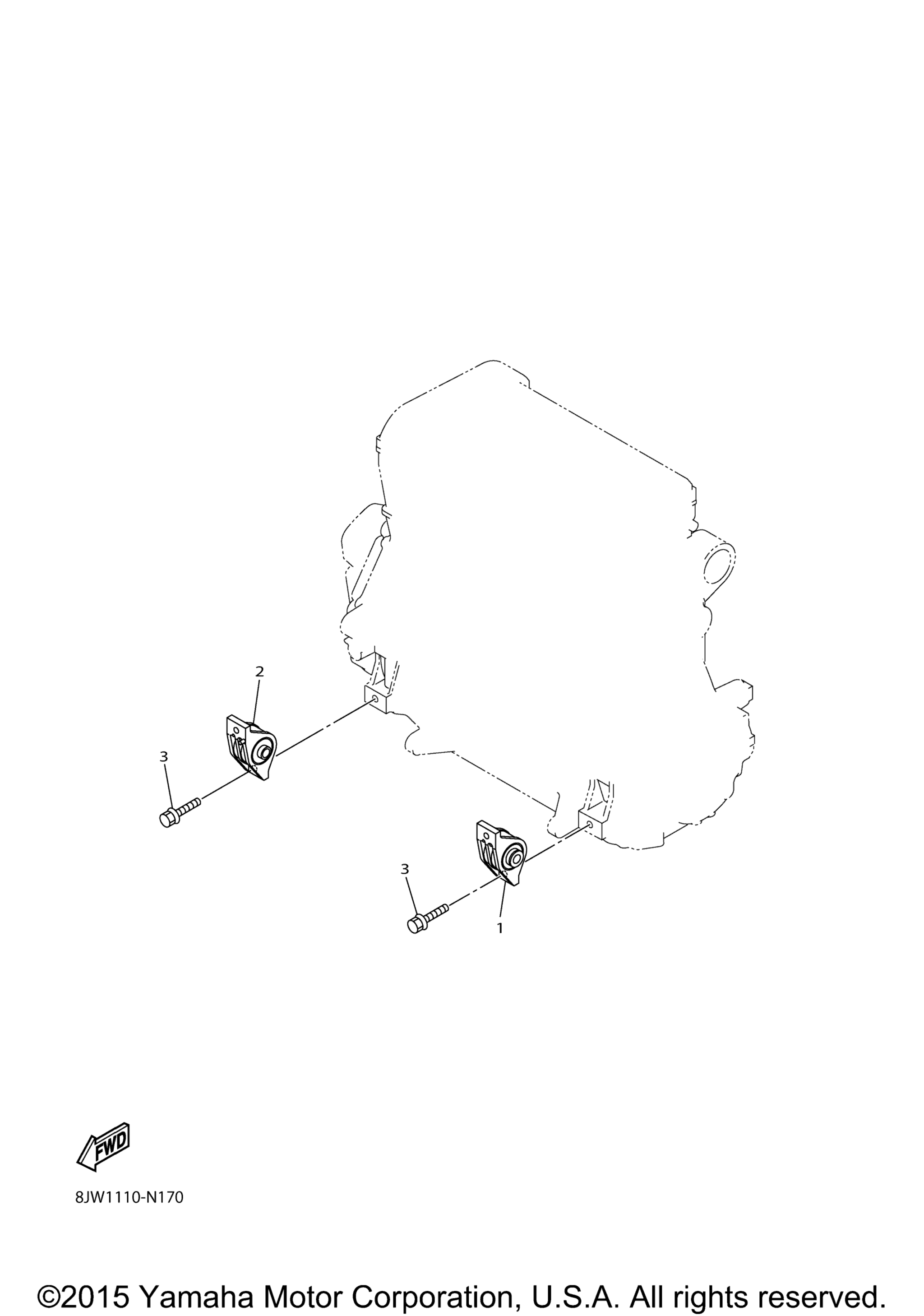 Двигатель Bracket
