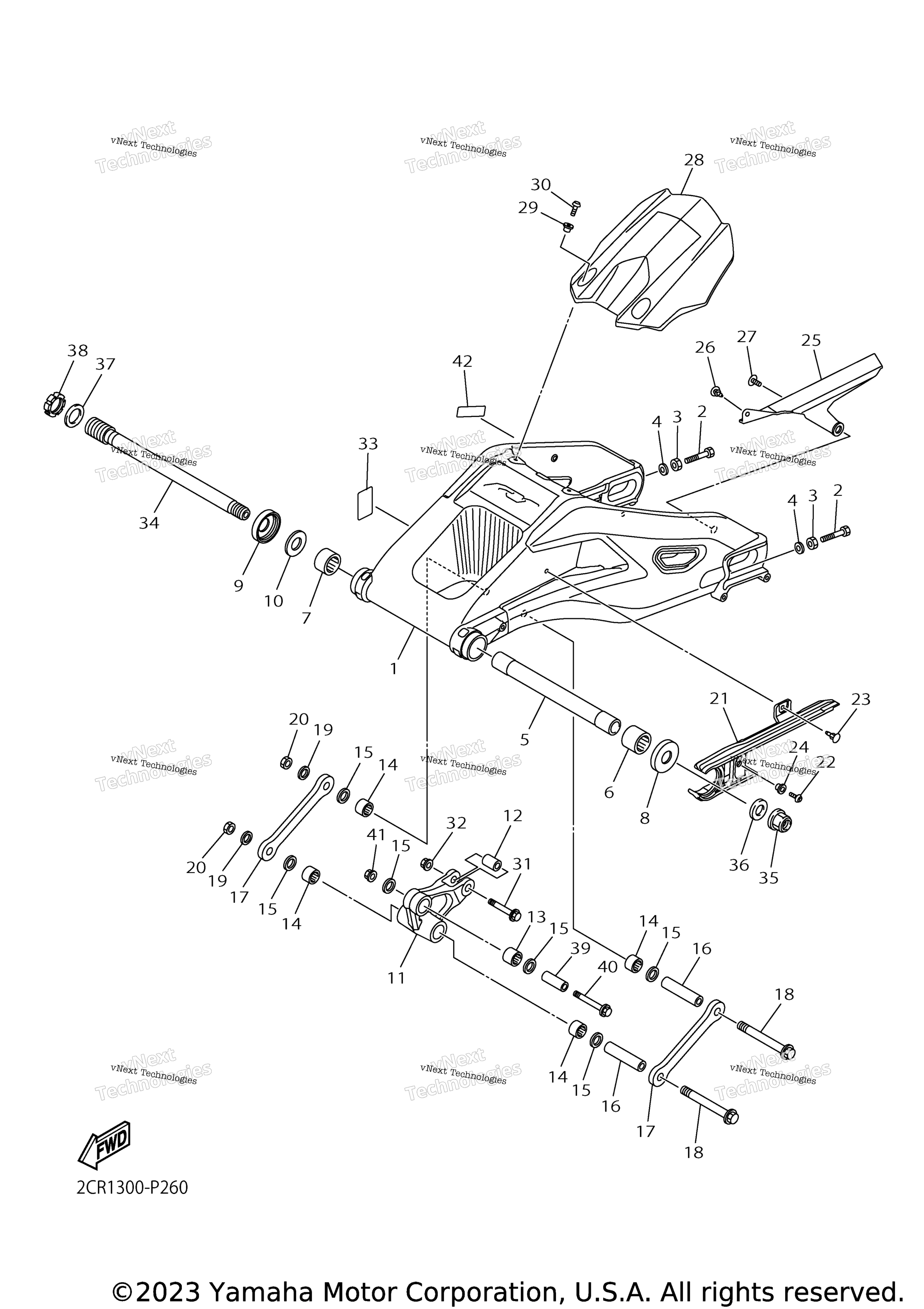 Задний рычаг подвески