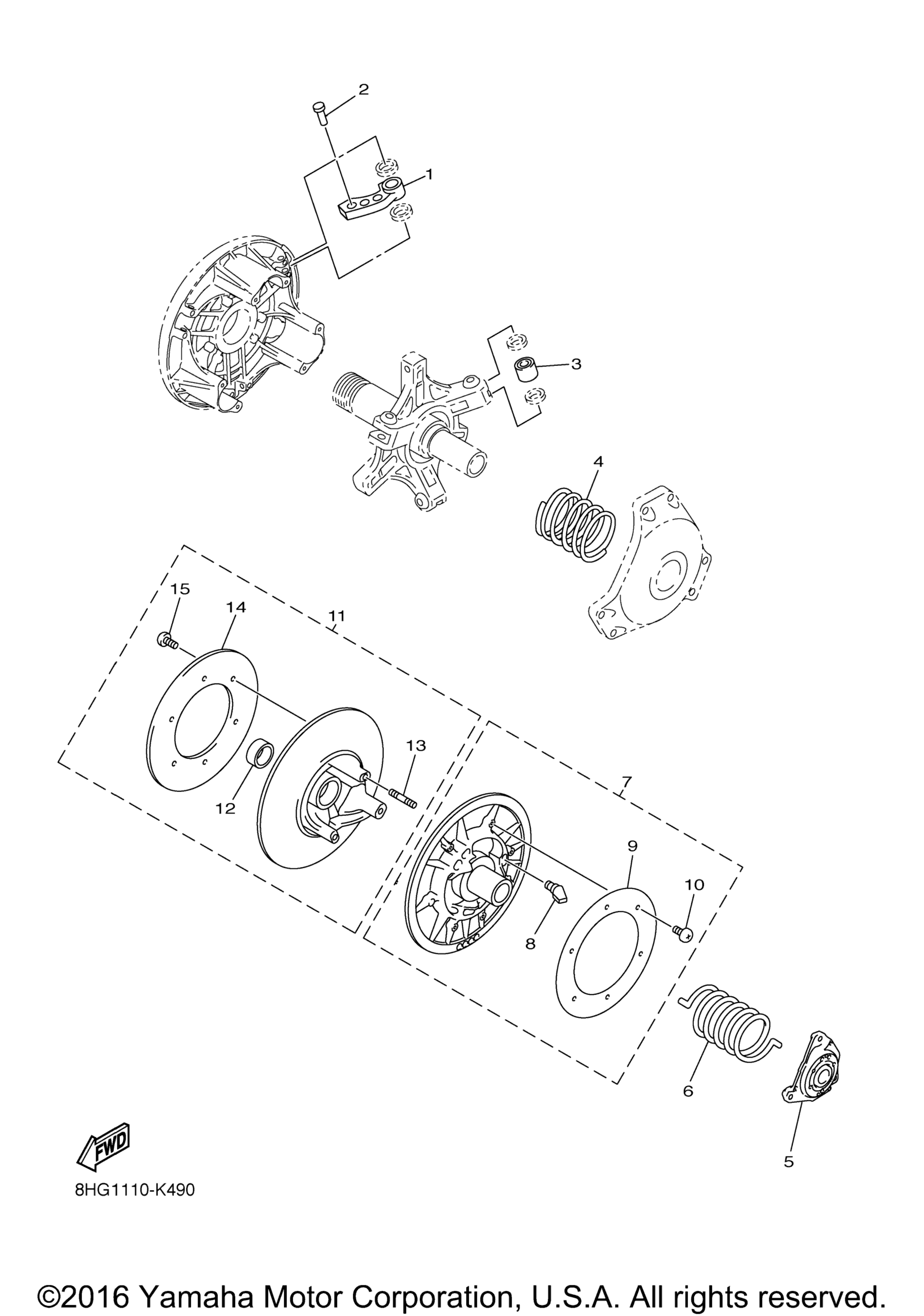 Альтернативные детали Drive Setting 1