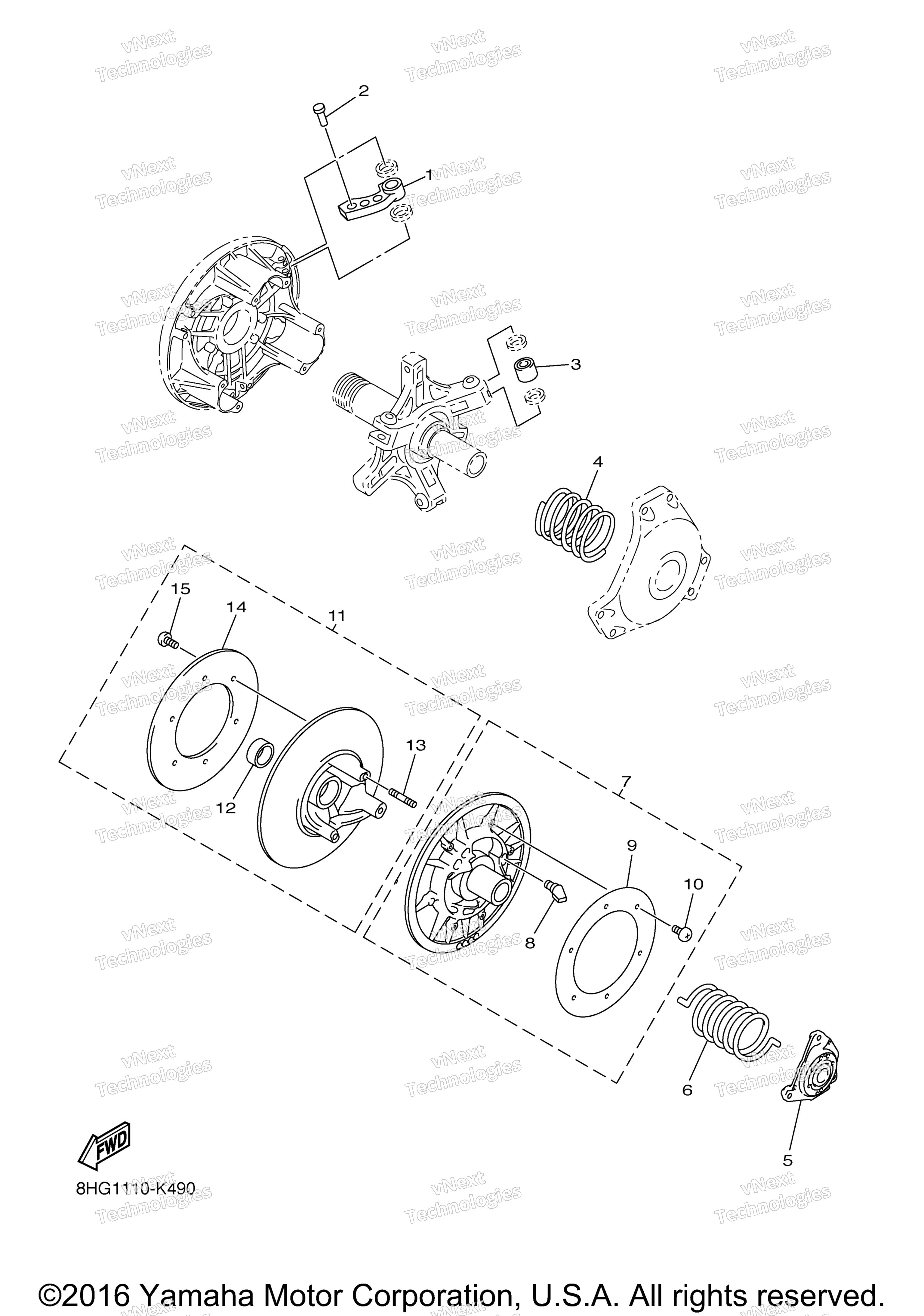 Альтернативные детали Drive Setting 1