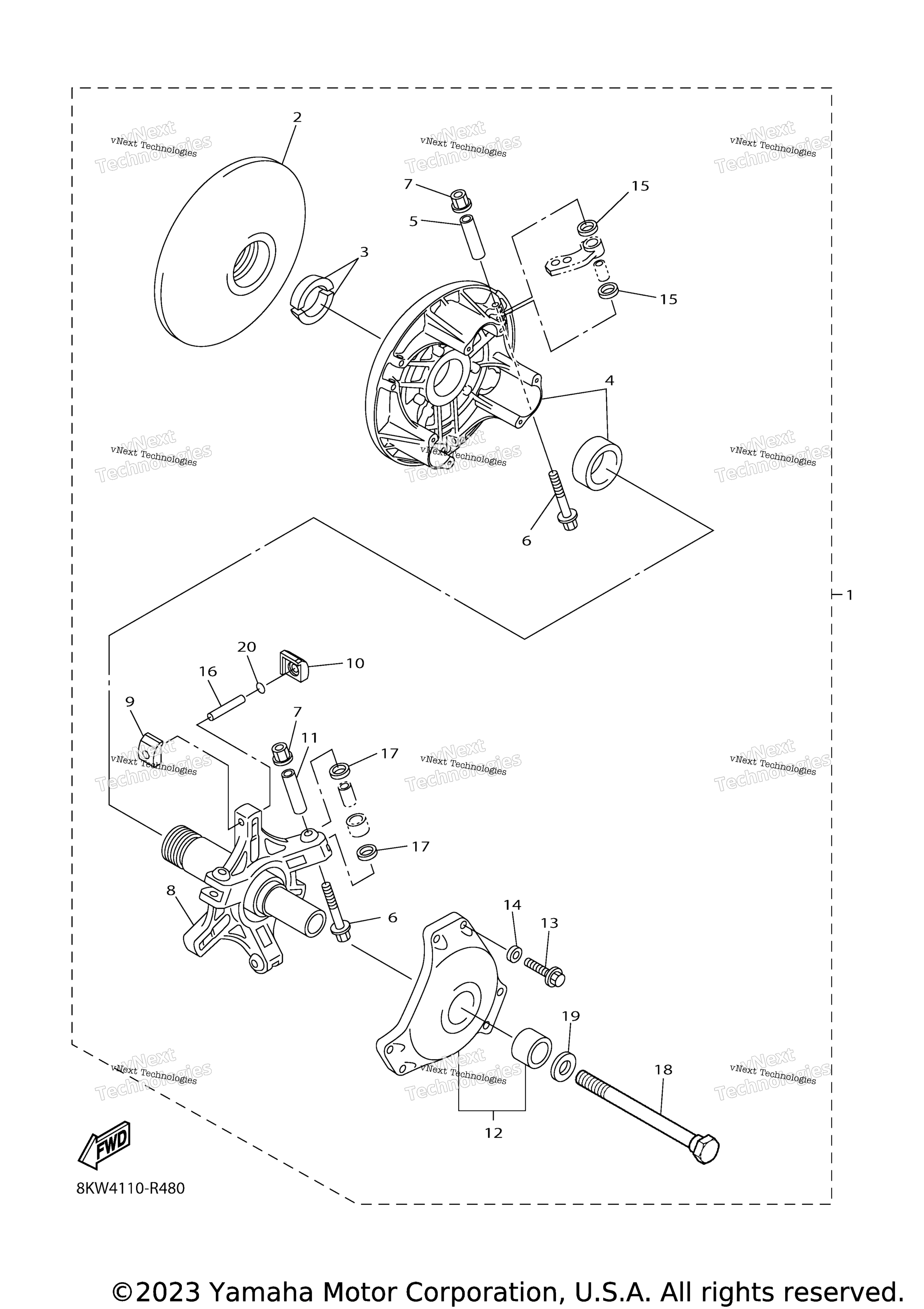 Альтернативные детали Rebuild Kit
