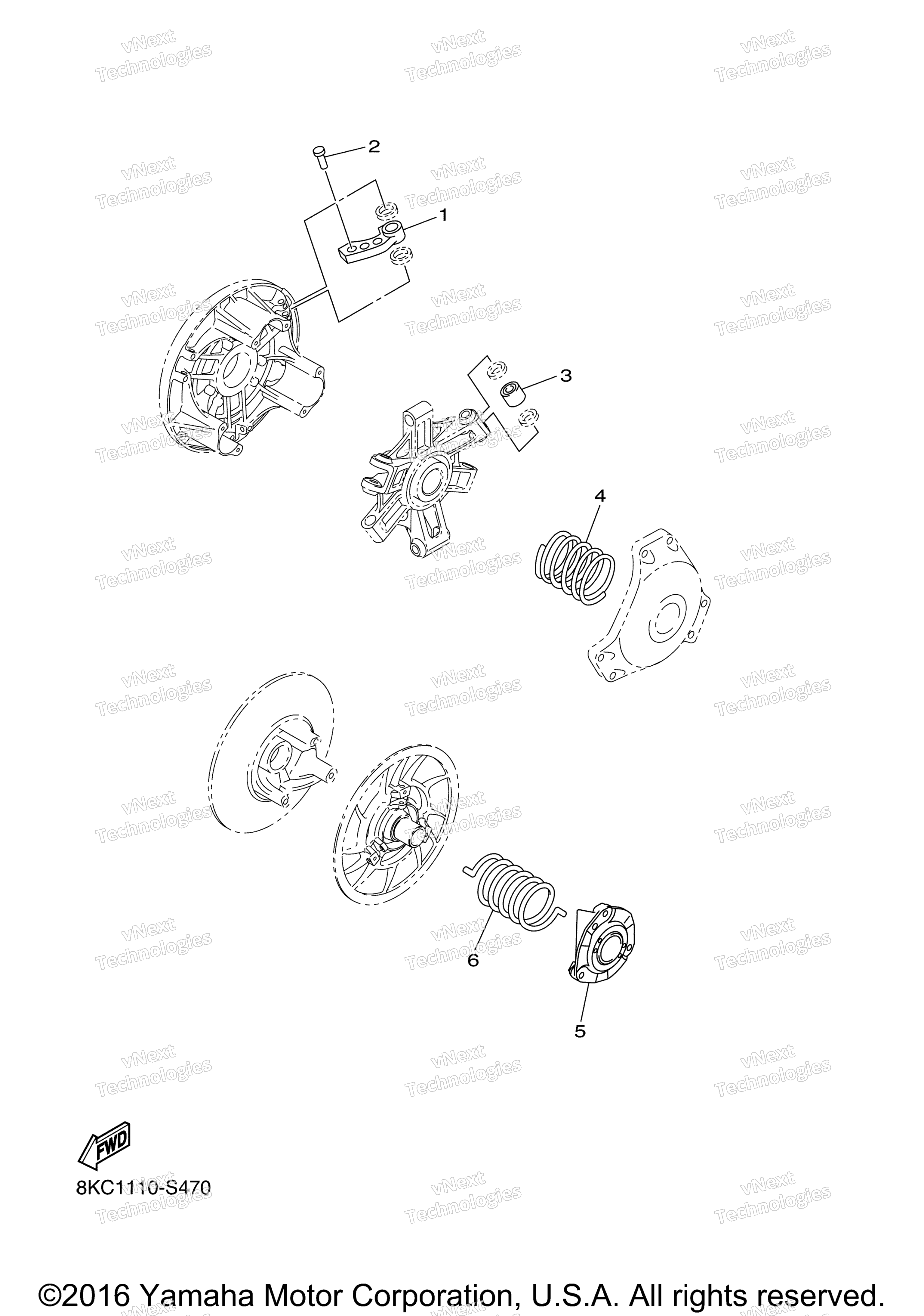 Альтернативные детали Drive Setting 1