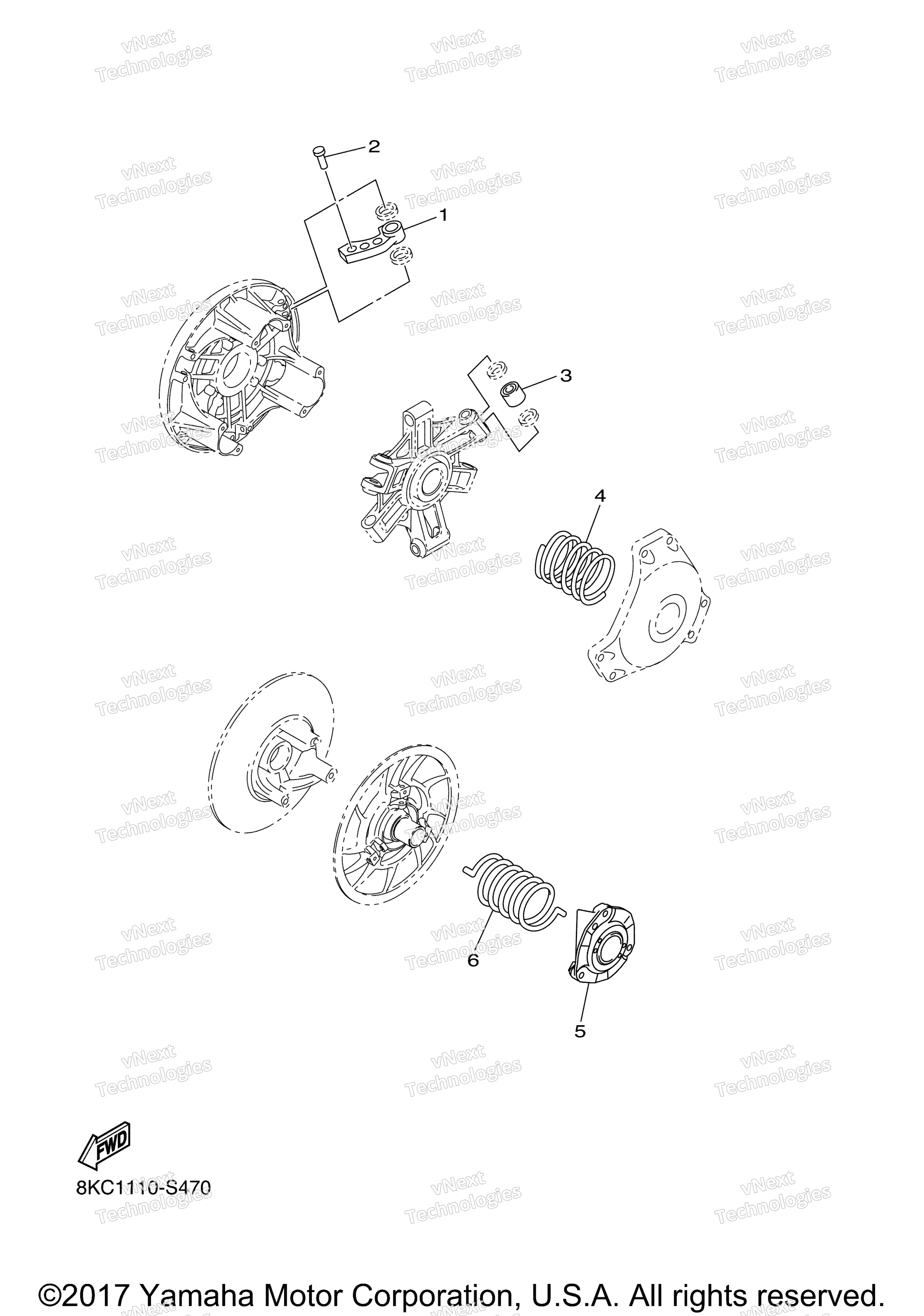 Альтернативные детали Drive Setting 1