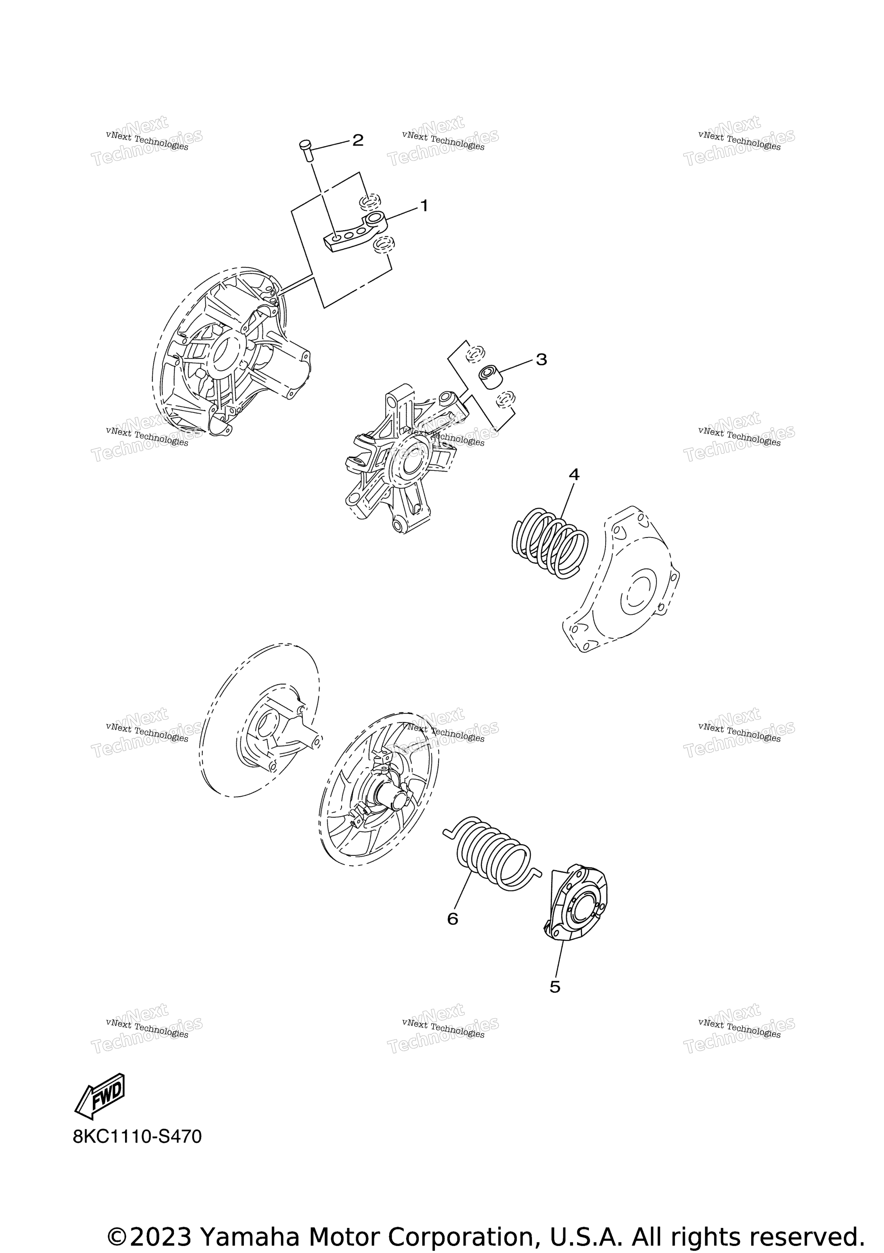 Альтернативные детали Drive Setting 1