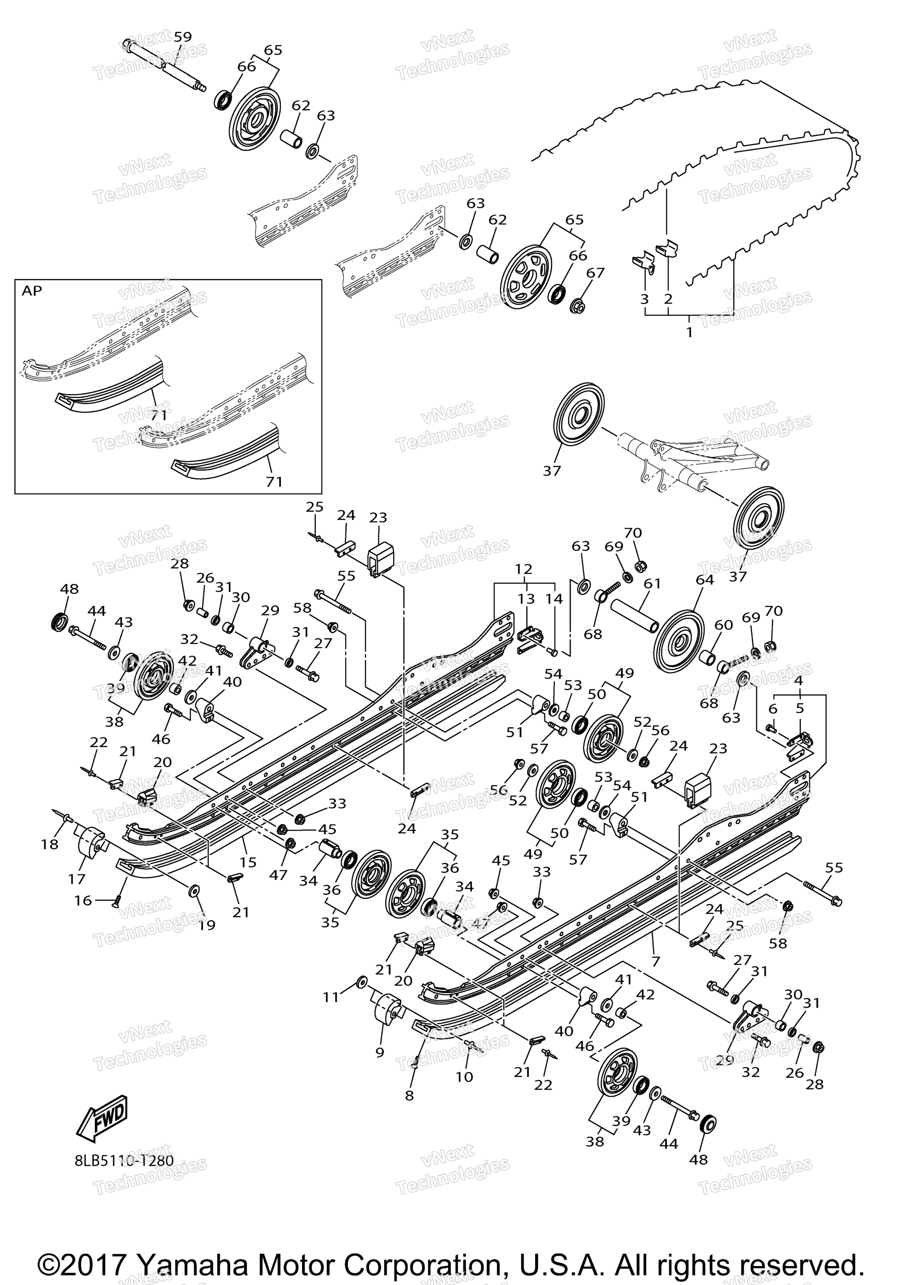 Track подвеска 1
