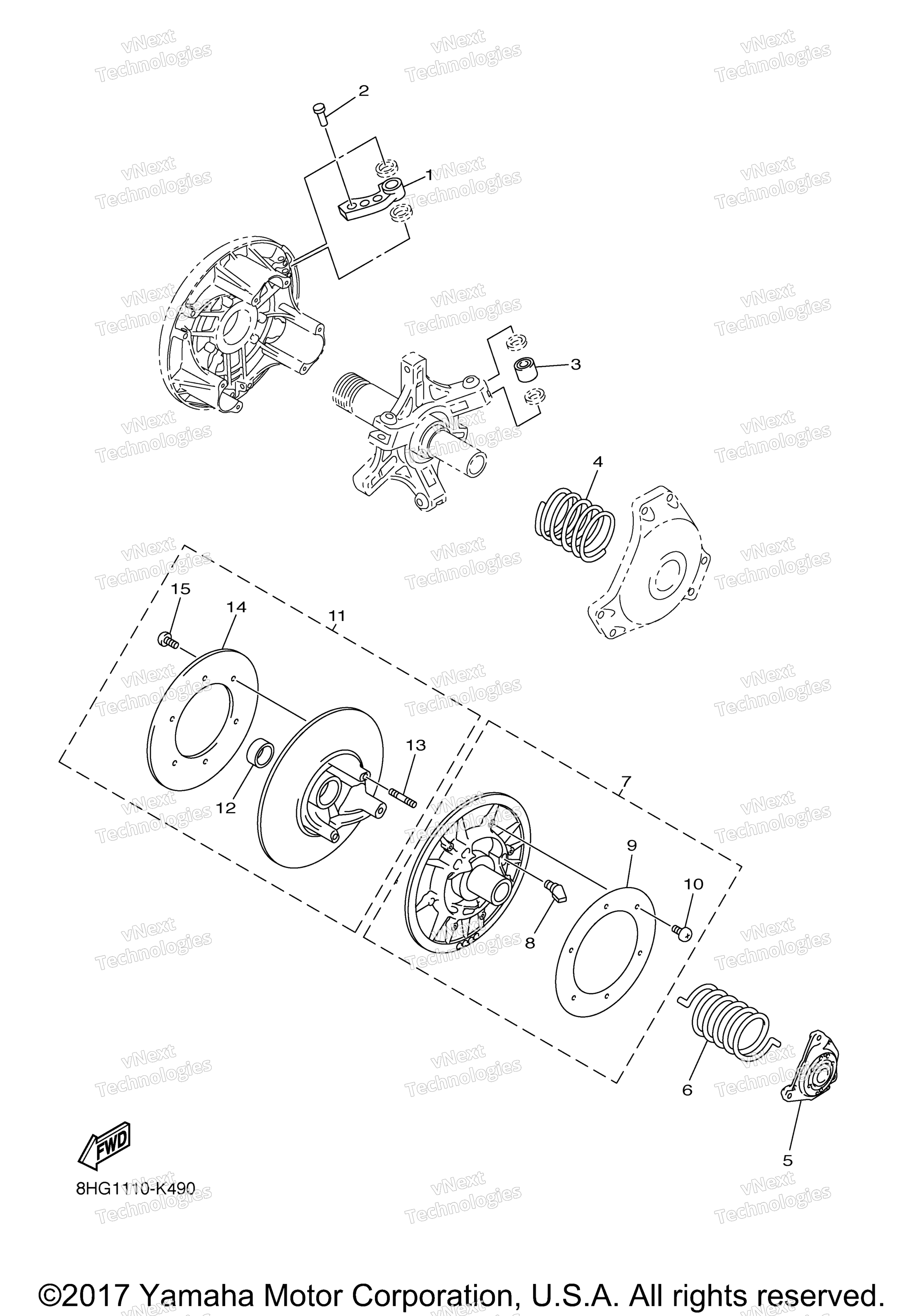 Альтернативные детали Drive Setting 1