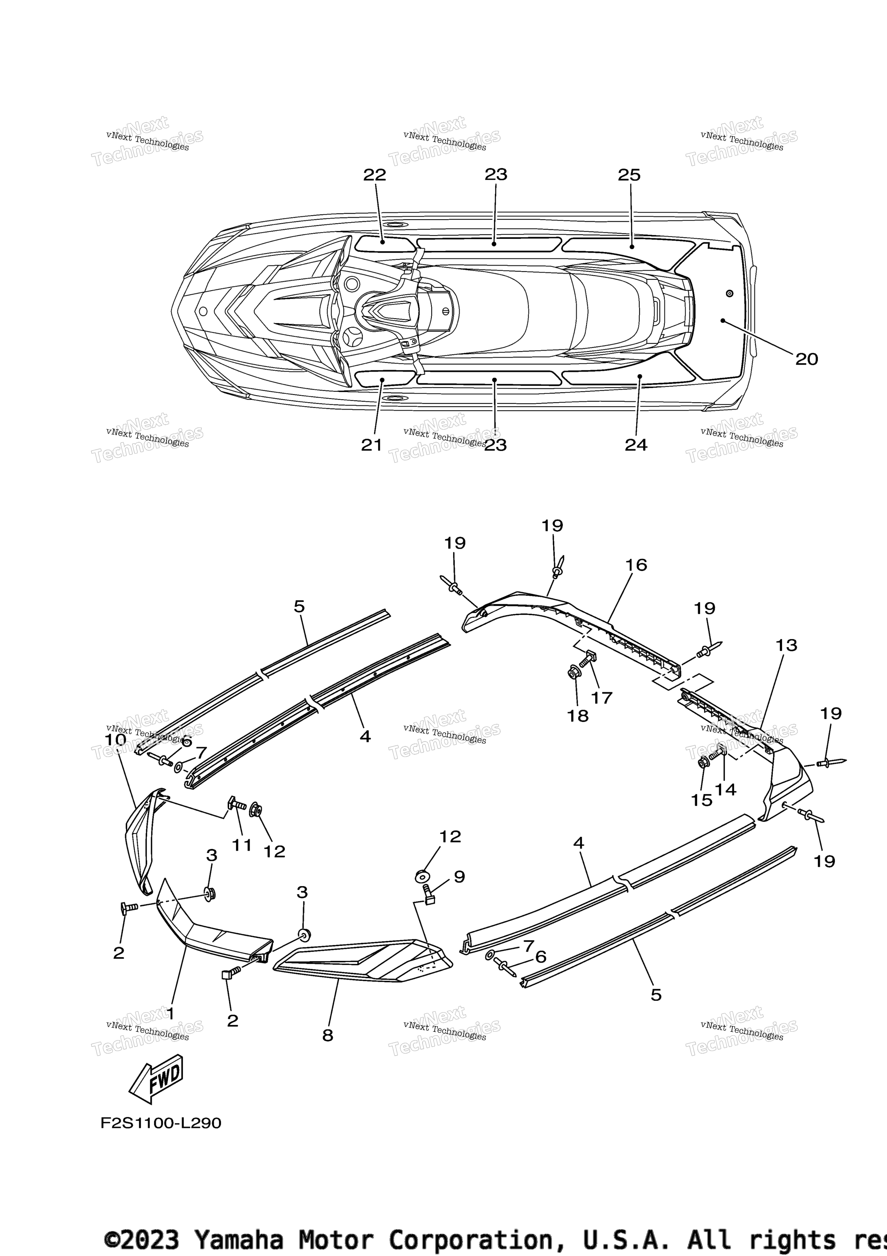 Gunwale Mat