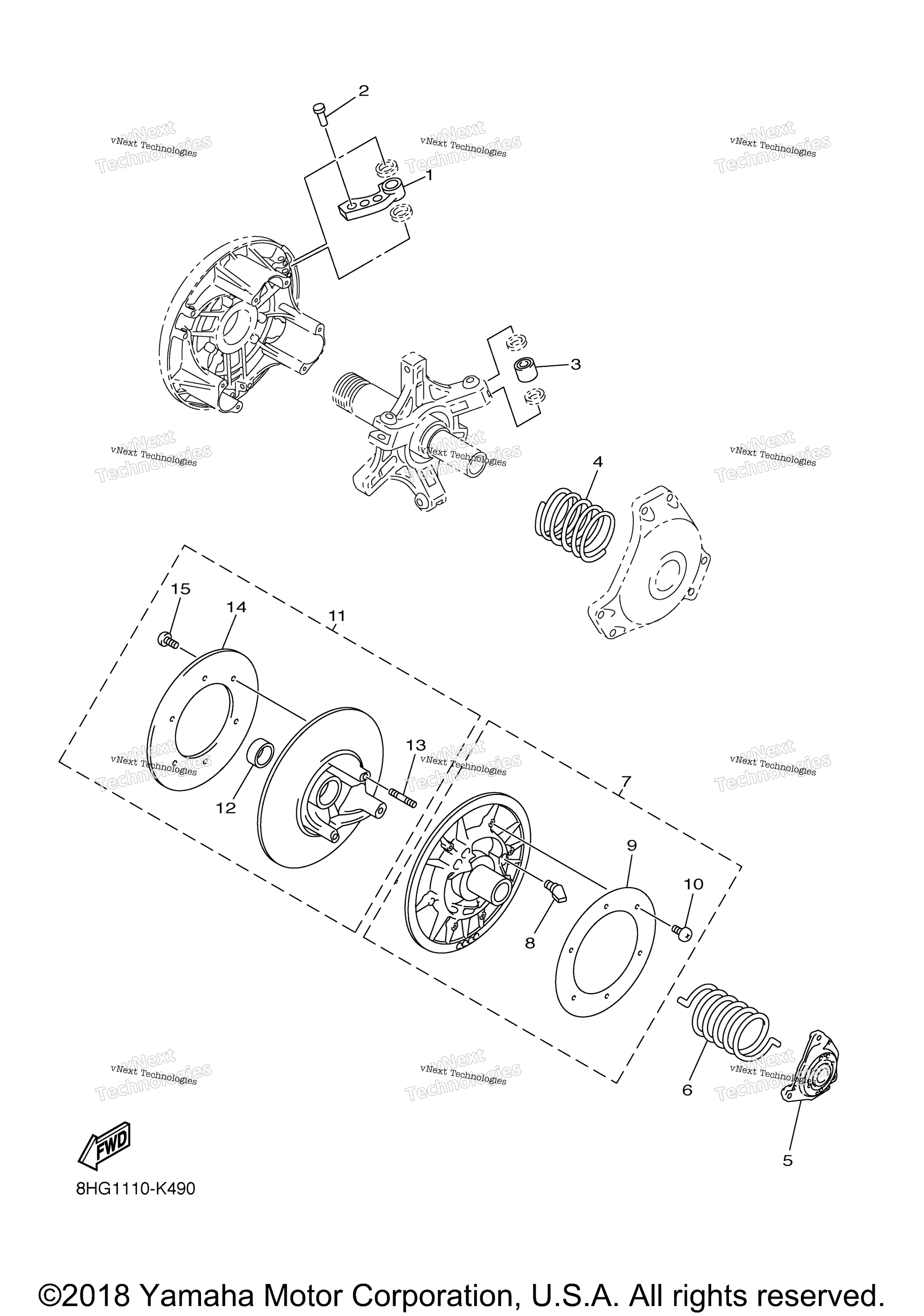 Альтернативные детали Drive Setting 1