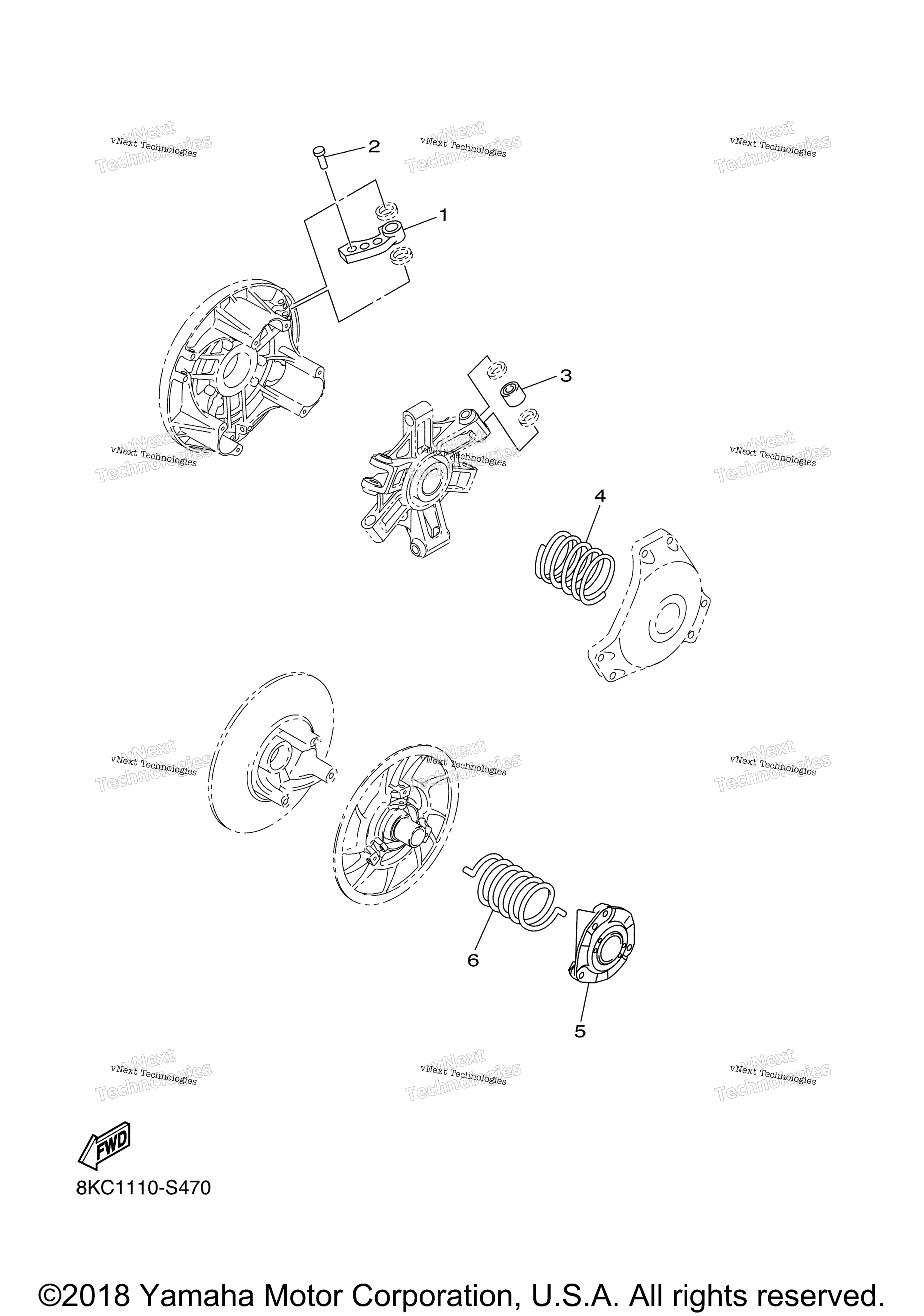 Альтернативные детали Drive Setting 1