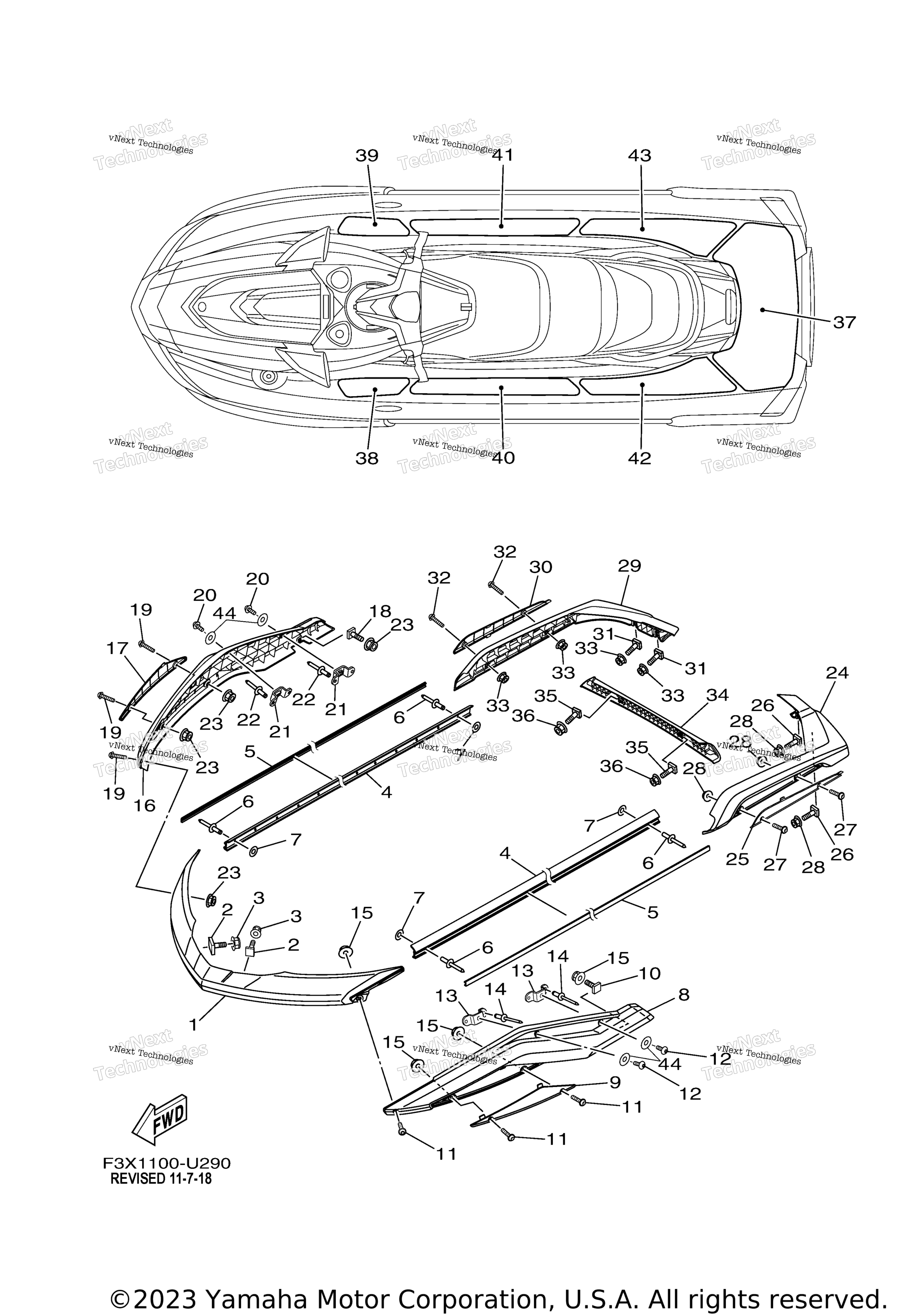 Gunwale Mat