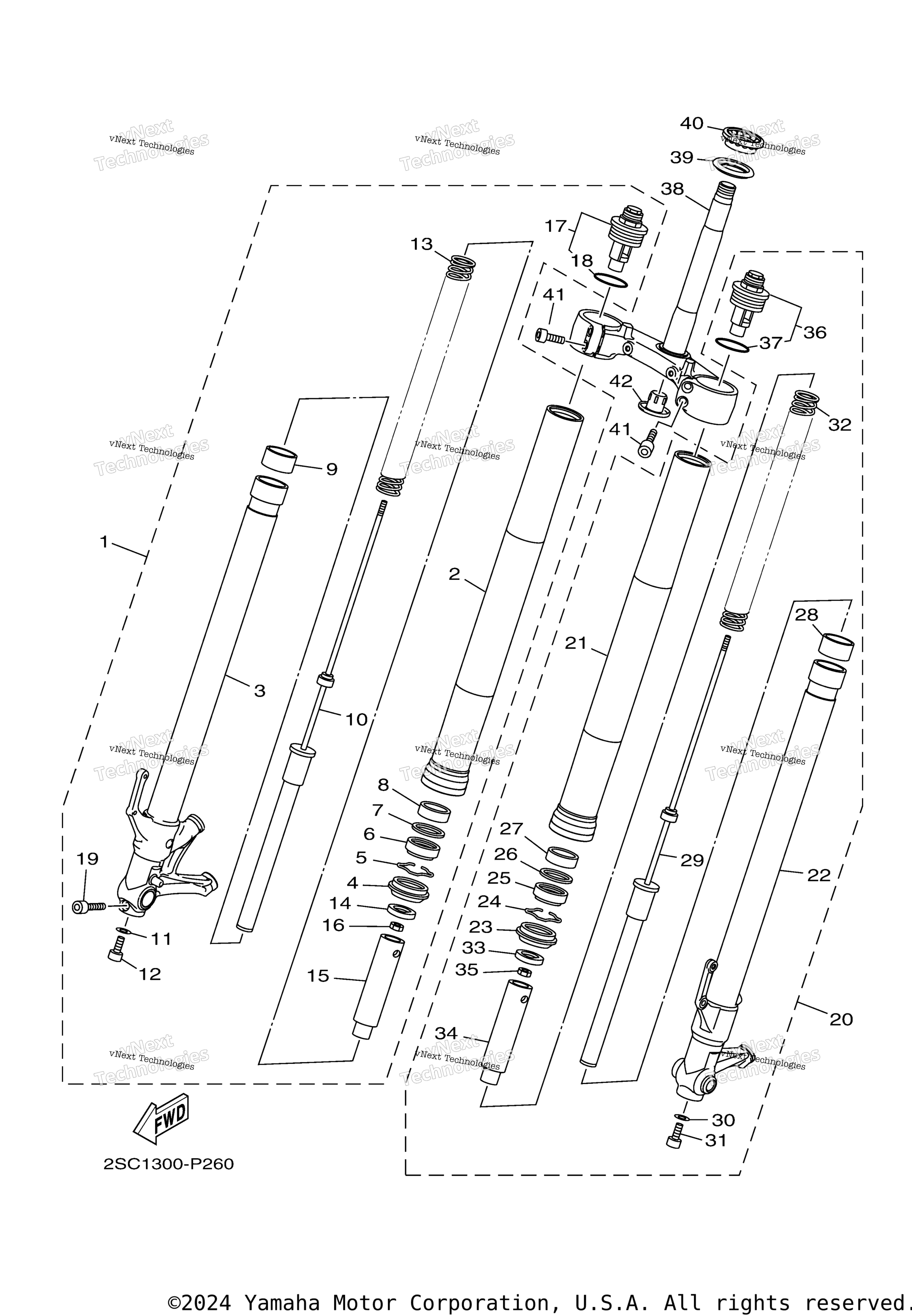 Передняя вилка