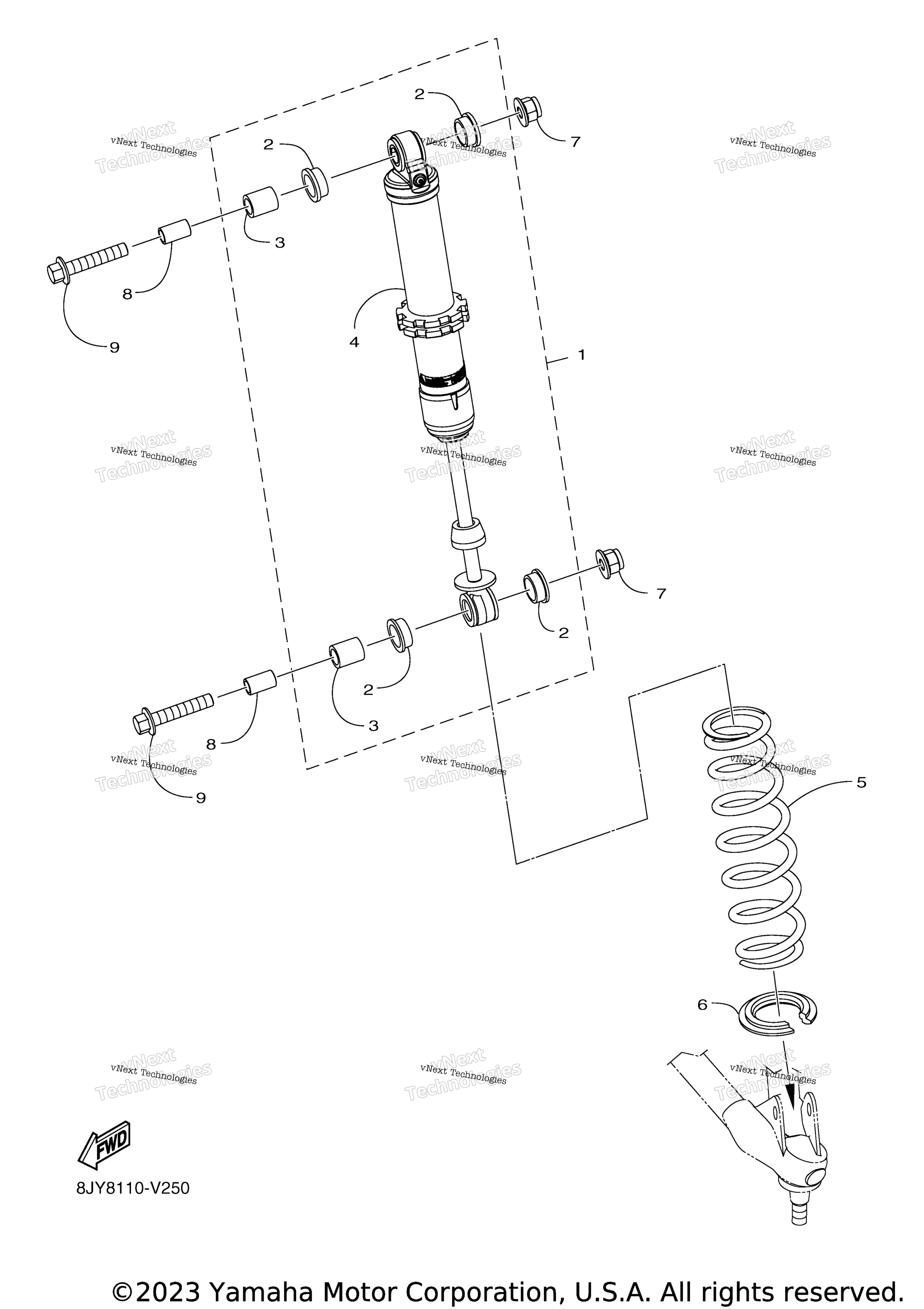 Передняя часть Suspension 2