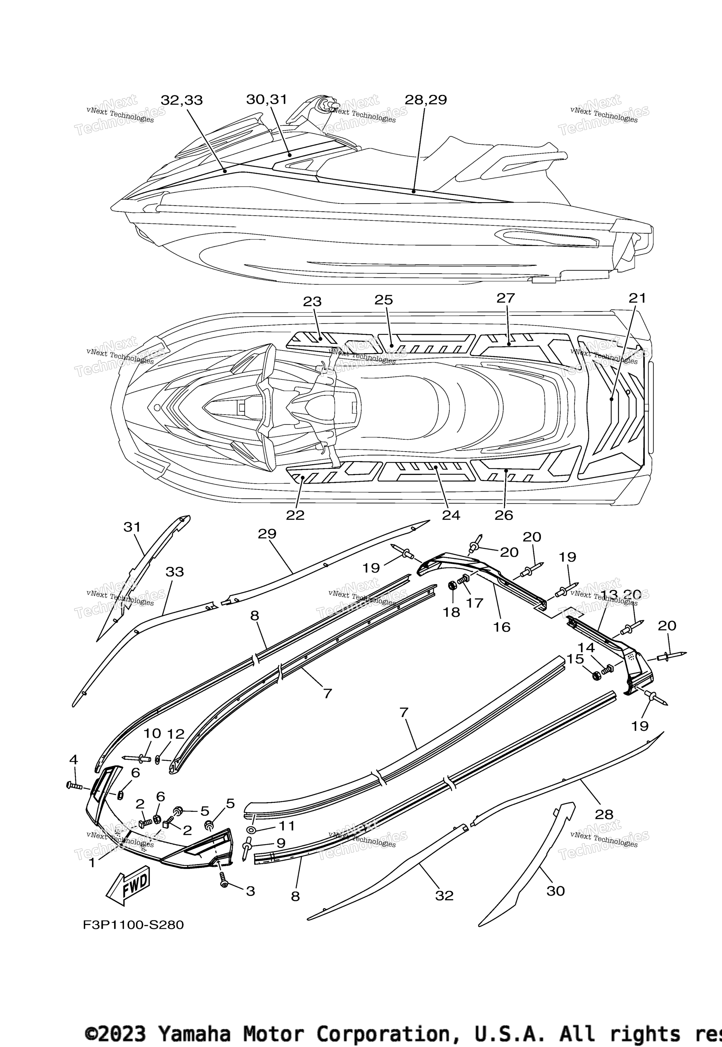 Gunwale Mat