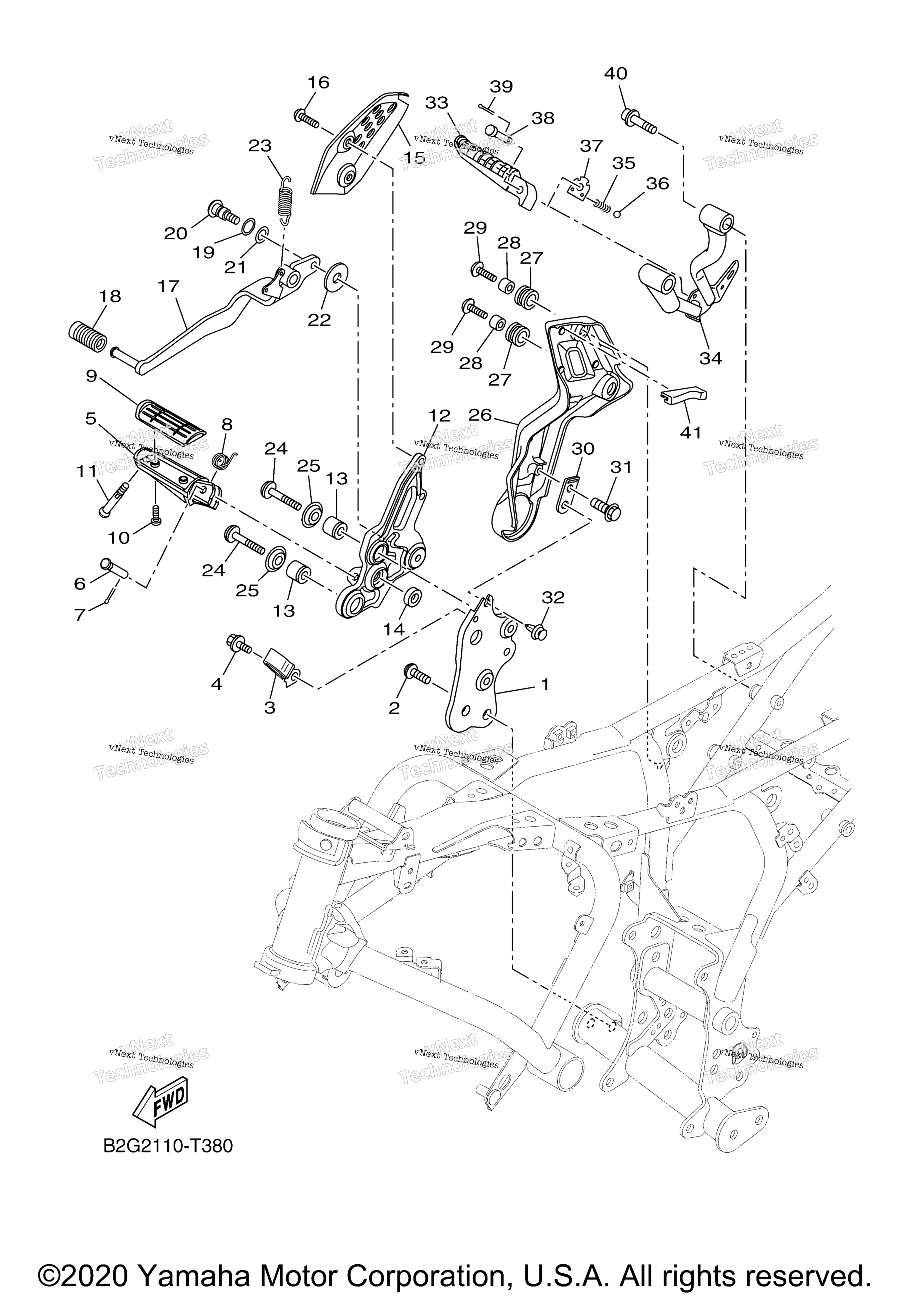 Подставка Footrest 2