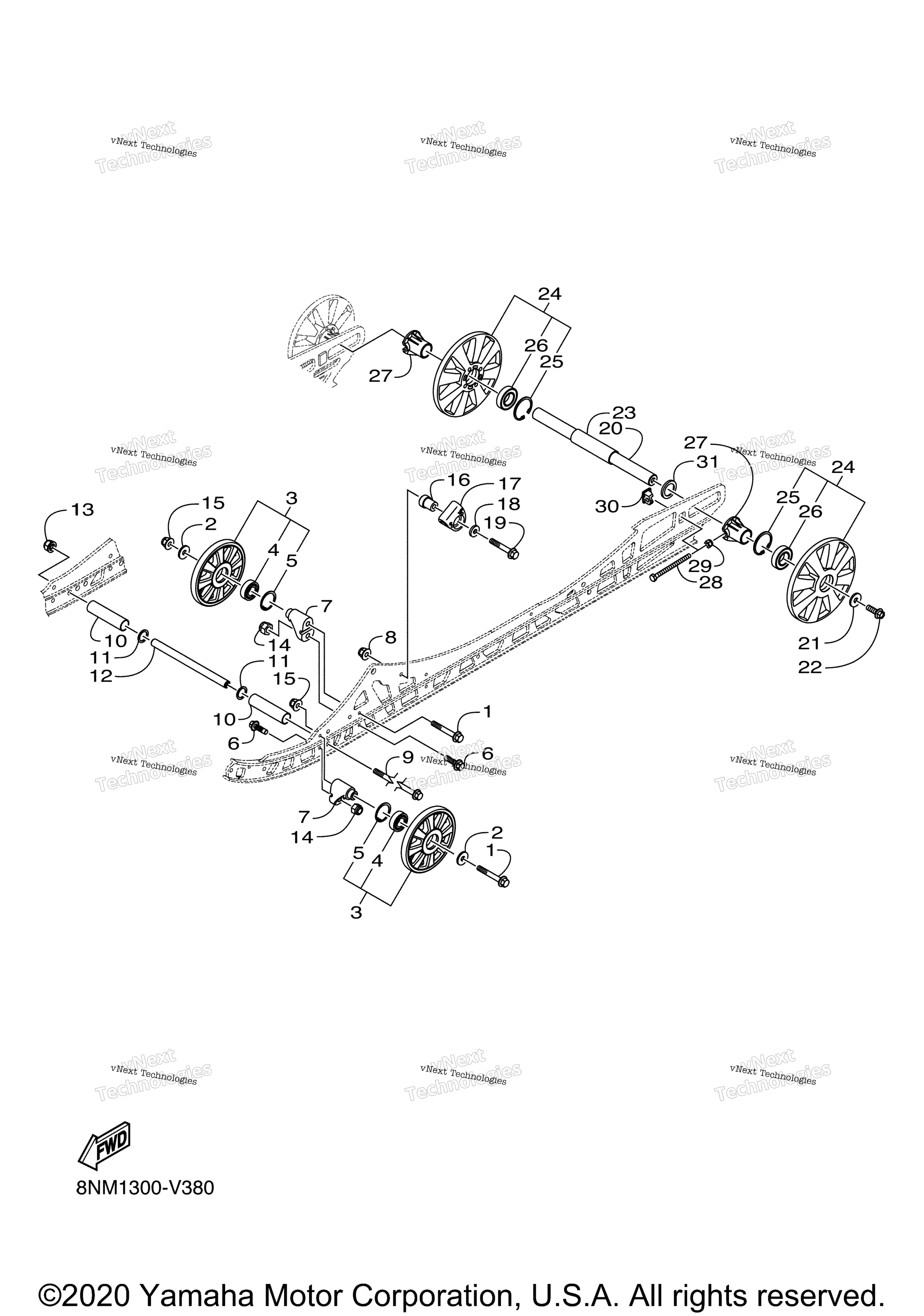 Track подвеска 2