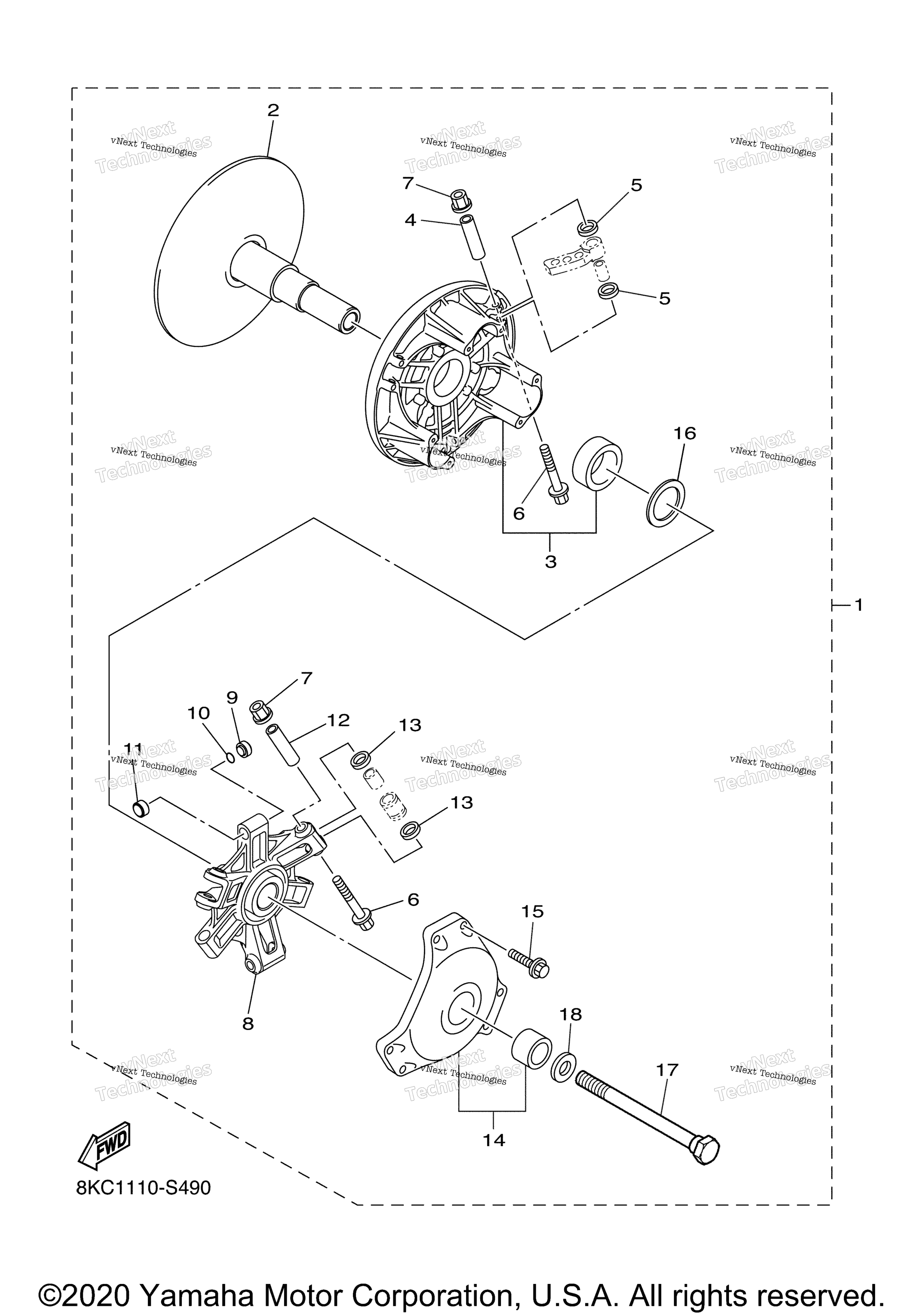 Альтернативные детали Rebuild Kit